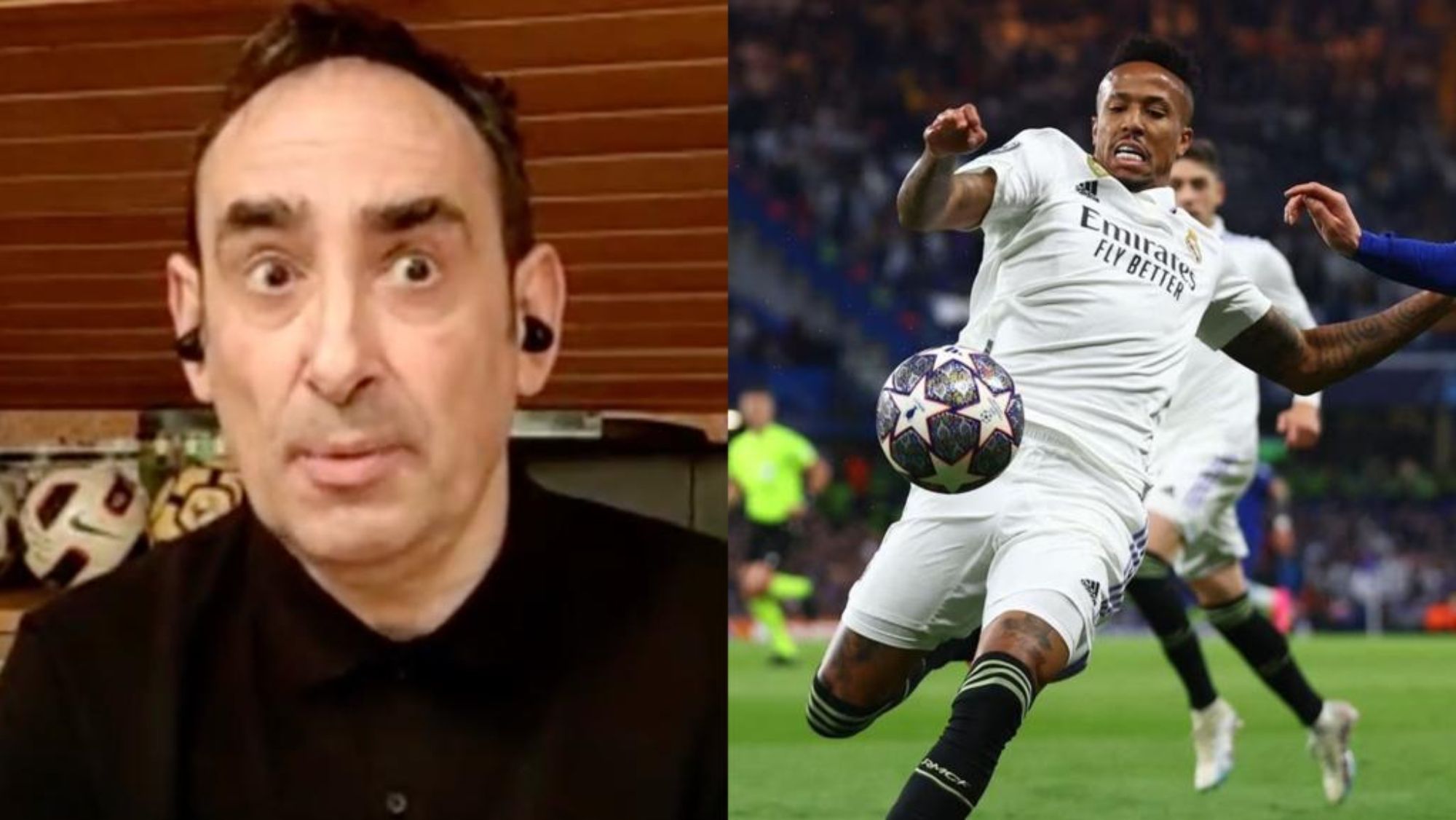 Iturralde hubiera expulsado a Militao: “Si el árbitro llega a ver el gesto…”