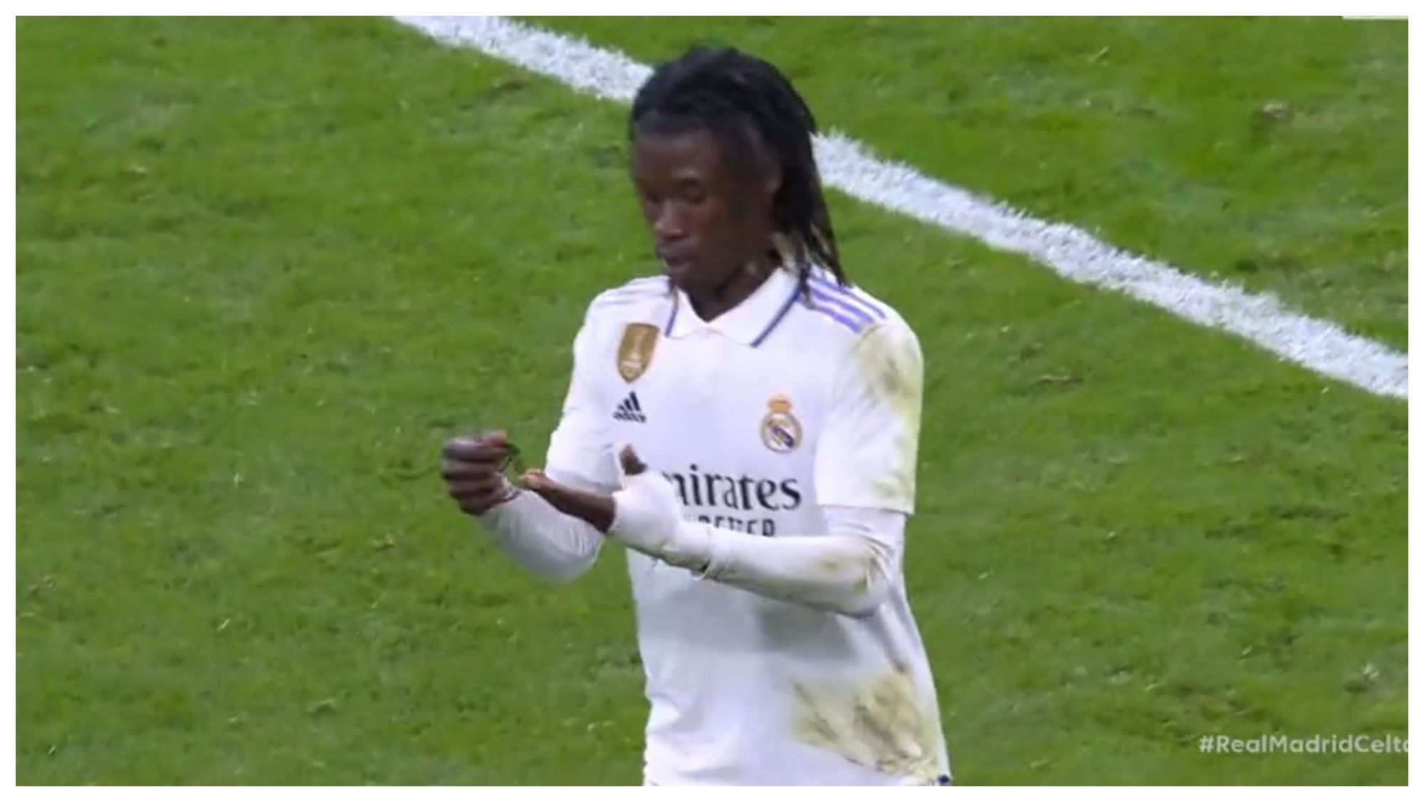 Eduardo Camavinga ante el Celta de Vigo