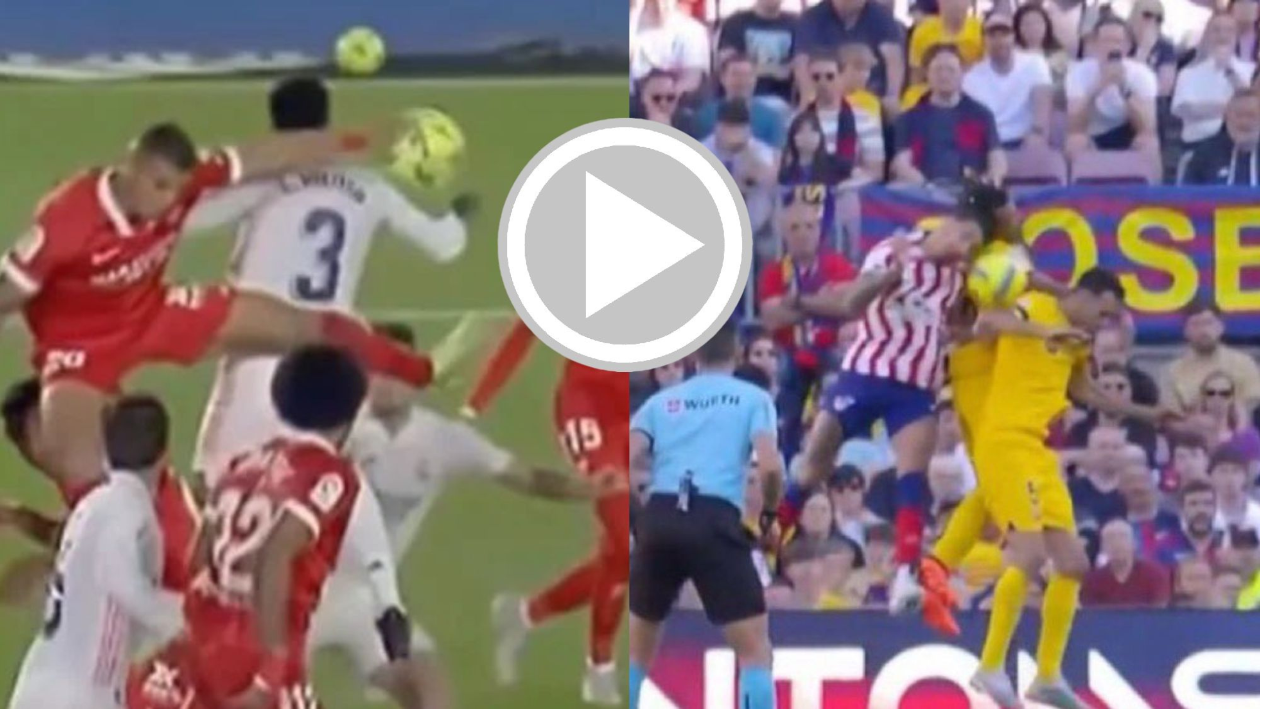 La jugada de la polémica en el partido del Barça y el árbitro que no señala penalti La jugada de la polémica en el partido del Barça y el árbitro que no señala penalti