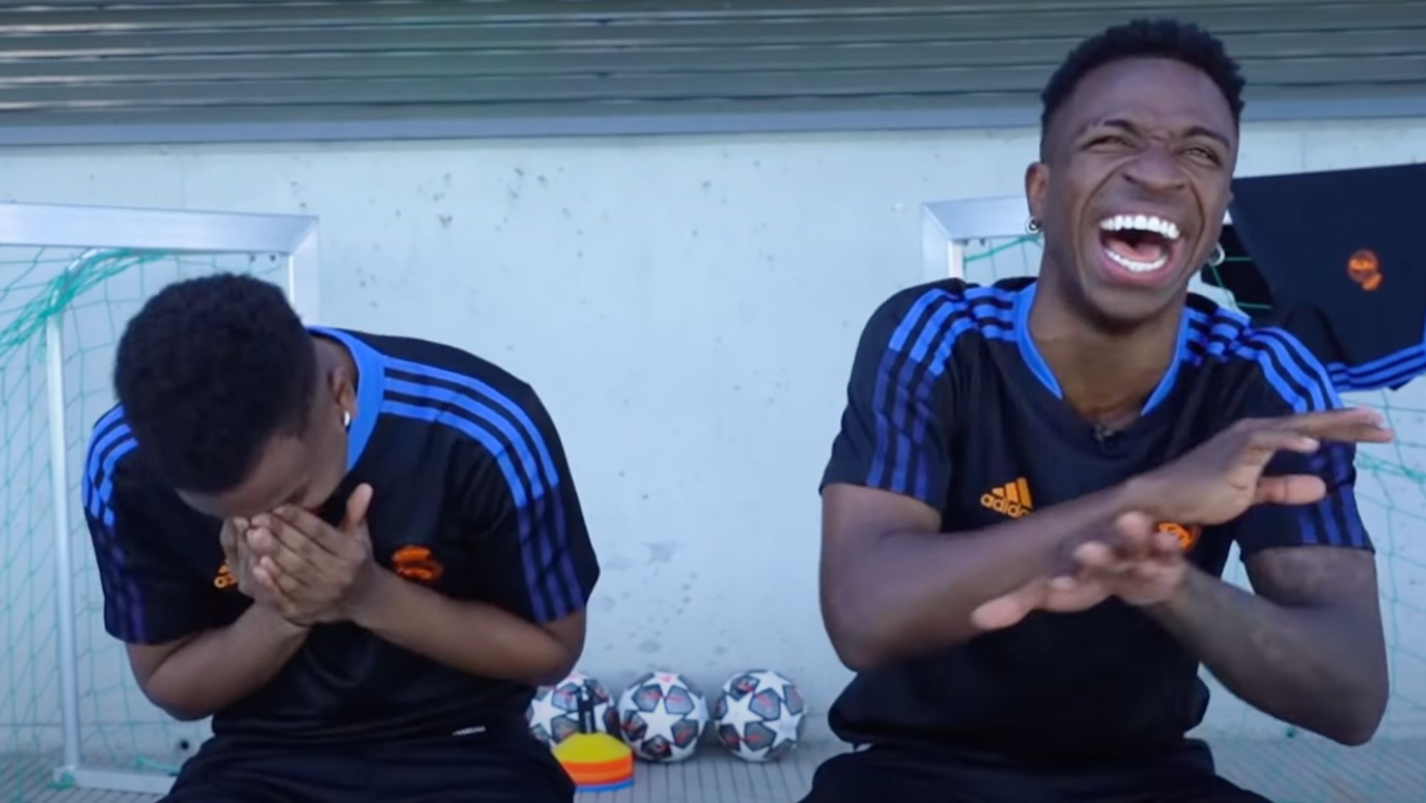 Vinicius Junior y Rodrygo Goes