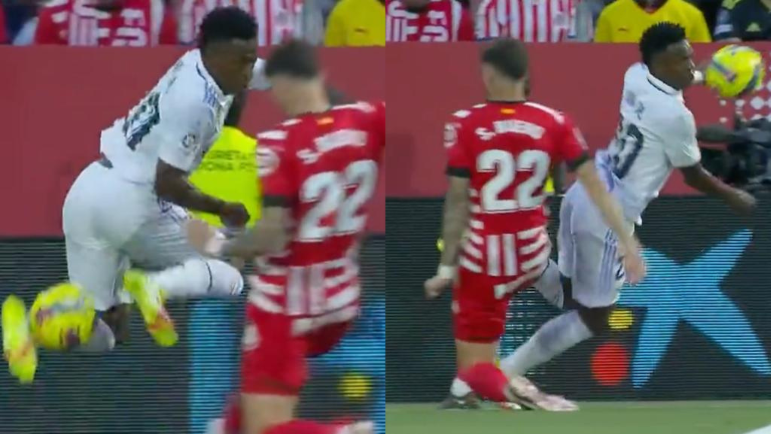 El gesto técnico brillante de Vinicius 