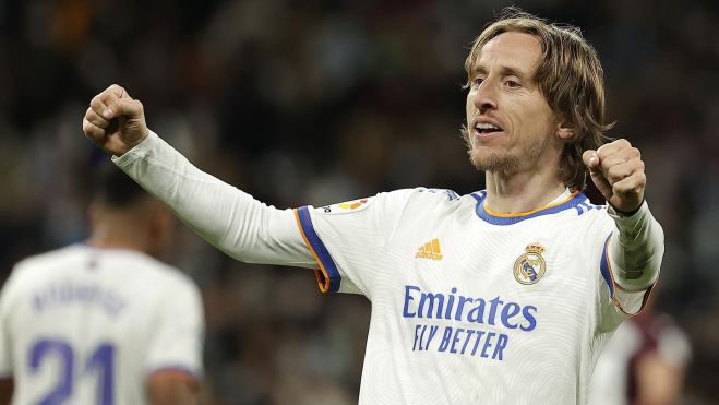 Luka Modric fue el mejor jugador del encuentro ante el Chelsea