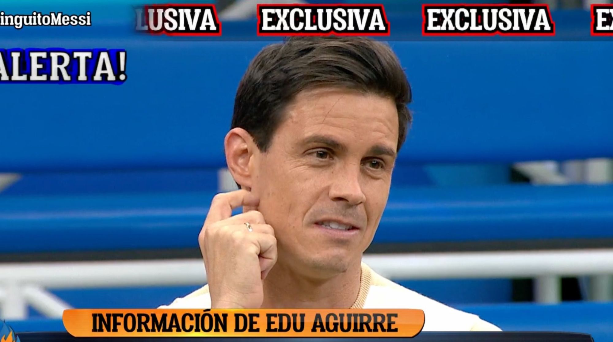 Edu Aguirre y el posible regreso de Leo Messi