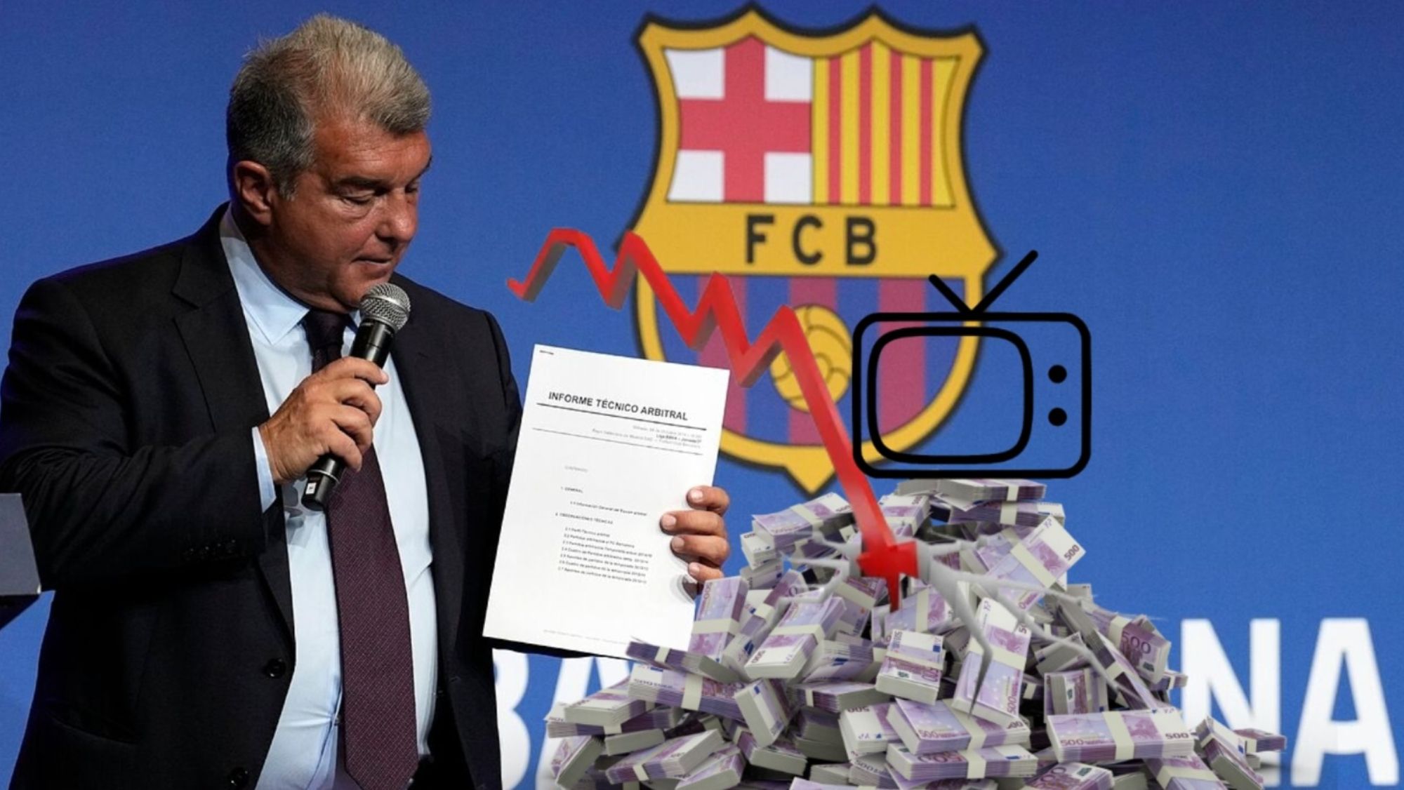 Laporta fichará a Messi por la vía rápida: cierra Barça TV y 150 empleados sin trabajo