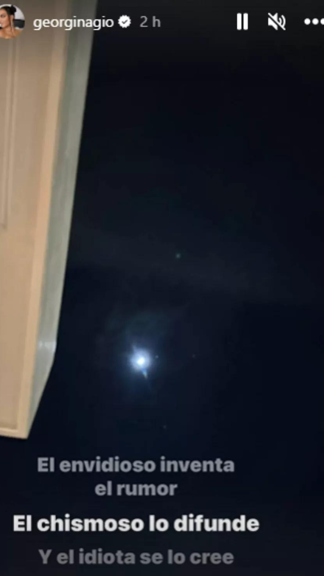 Así decía el mensaje de Georgina Rodríguez para zanjar la polémica Así decía el mensaje de Georgina Rodríguez para zanjar la polémica