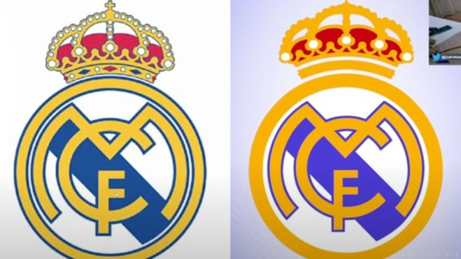 La propuesta de Javier Caireta para un nuevo escudo del Real Madrid