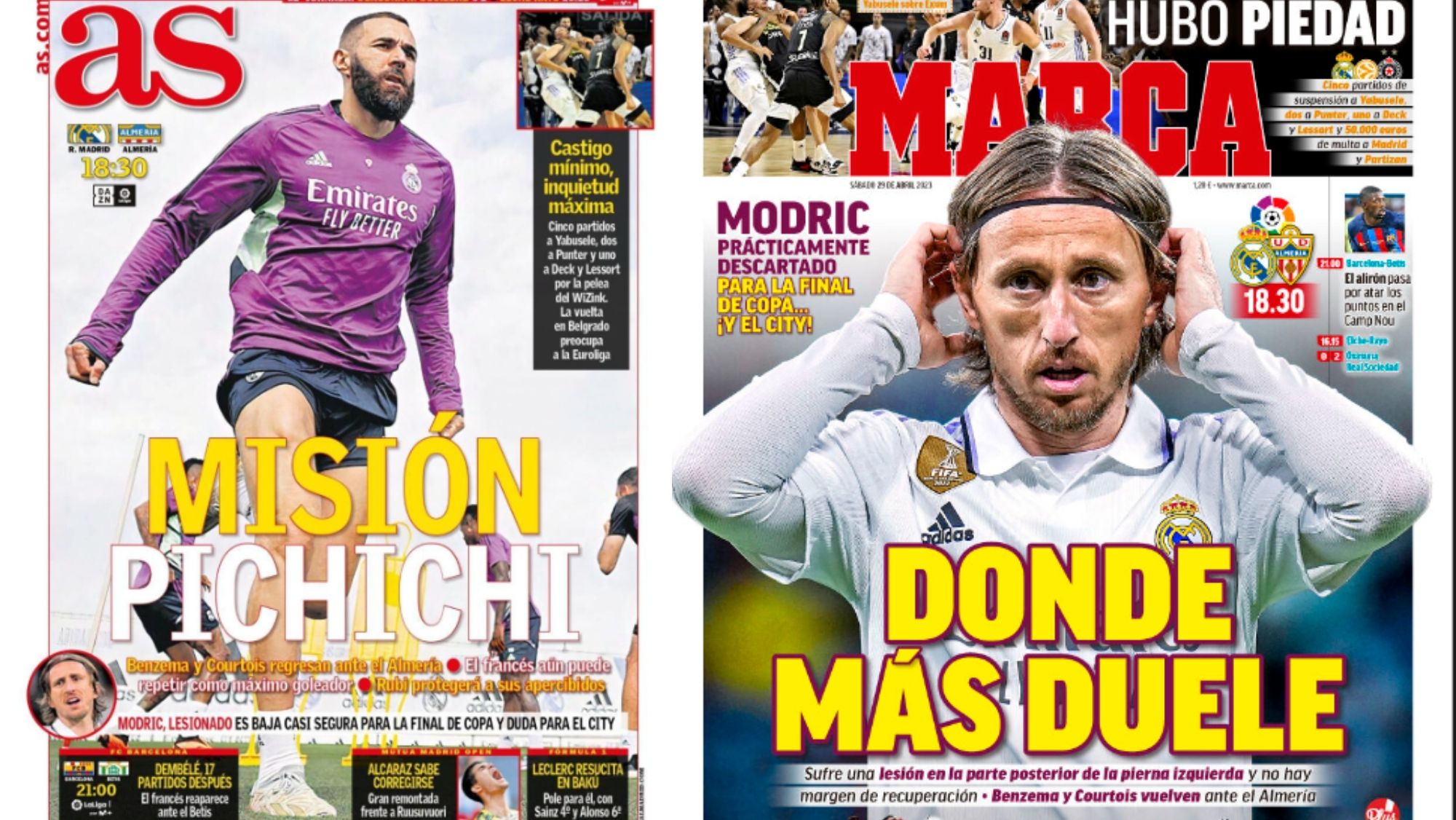 Portadas de hoy de la prensa deportiva