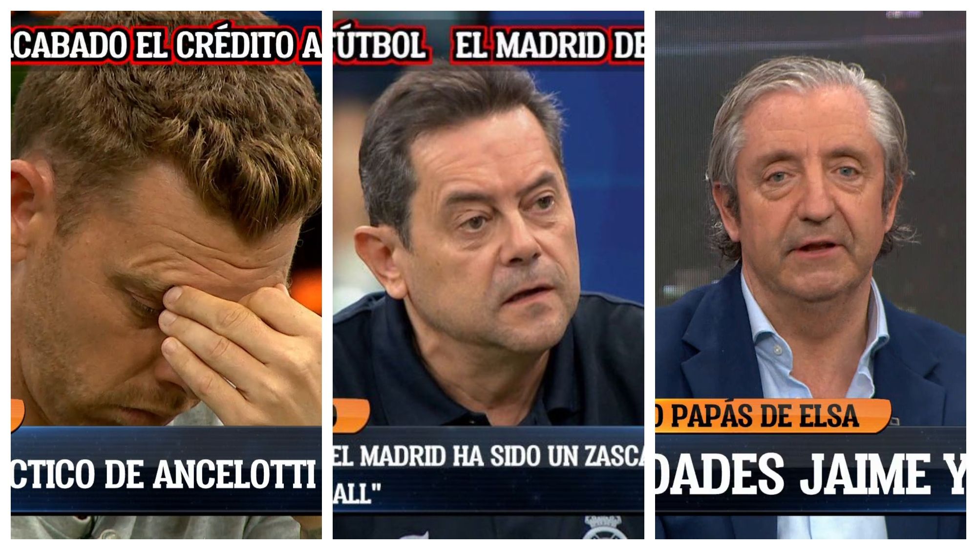 Jordi, Roncero y Pedrerol