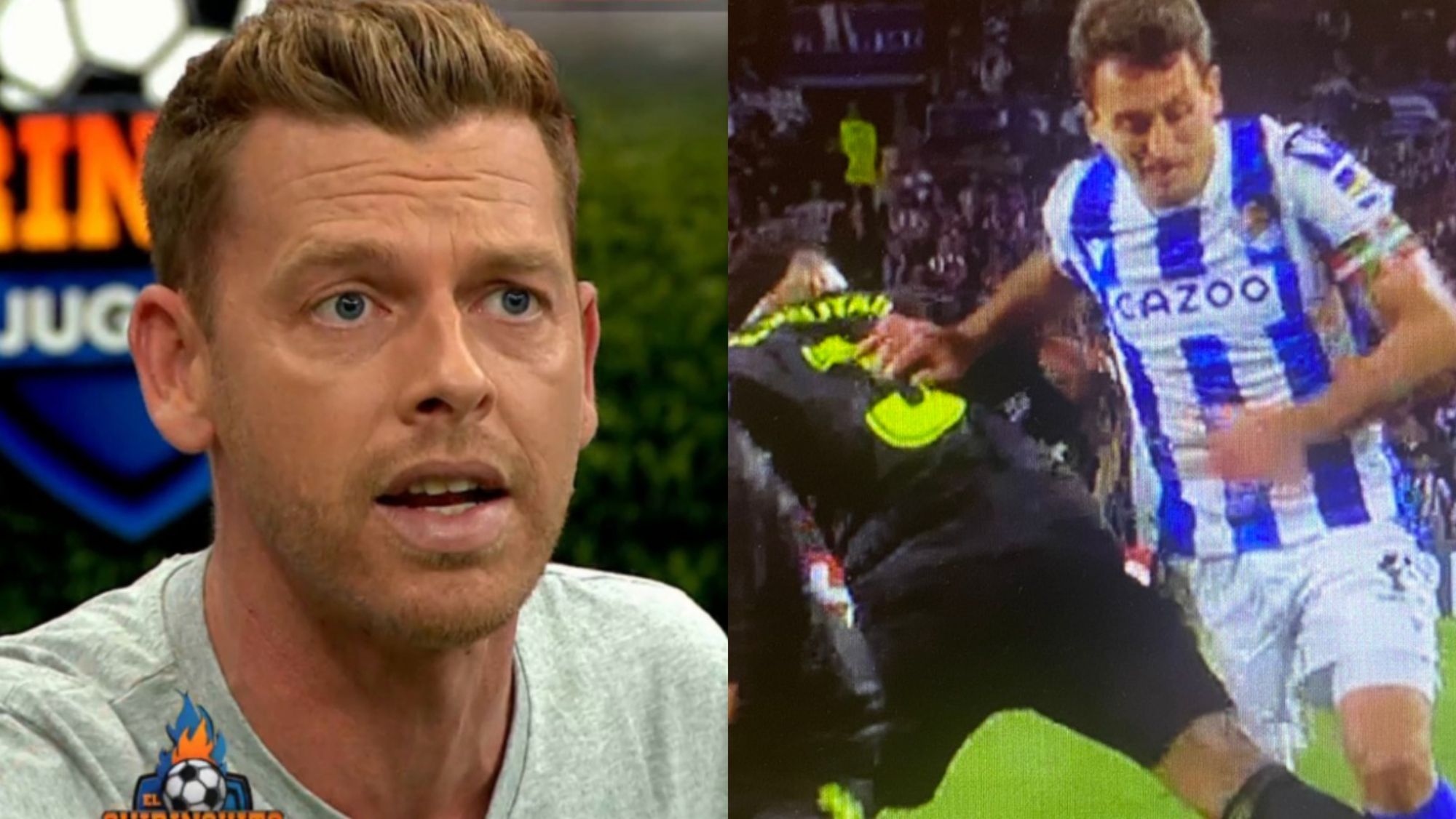 Jota Jordi vuelve a hacer el ridículo: pide penalti de Militao y menciona hasta a Negreira