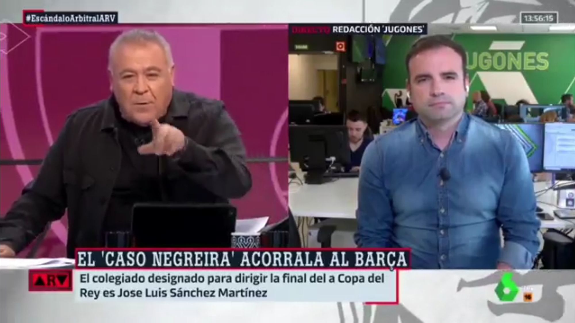 La brutal rajada de Ferreras contra el árbitro de la final de la Copa del Rey: “Le p…”