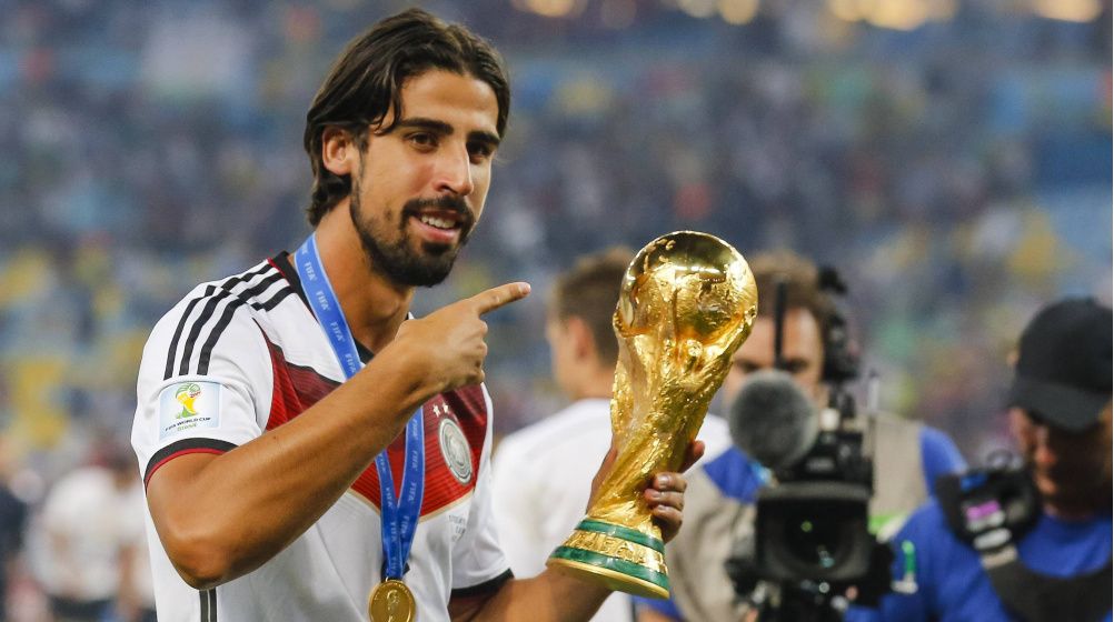 Sami Khedira en la Copa del Mundo de 2014