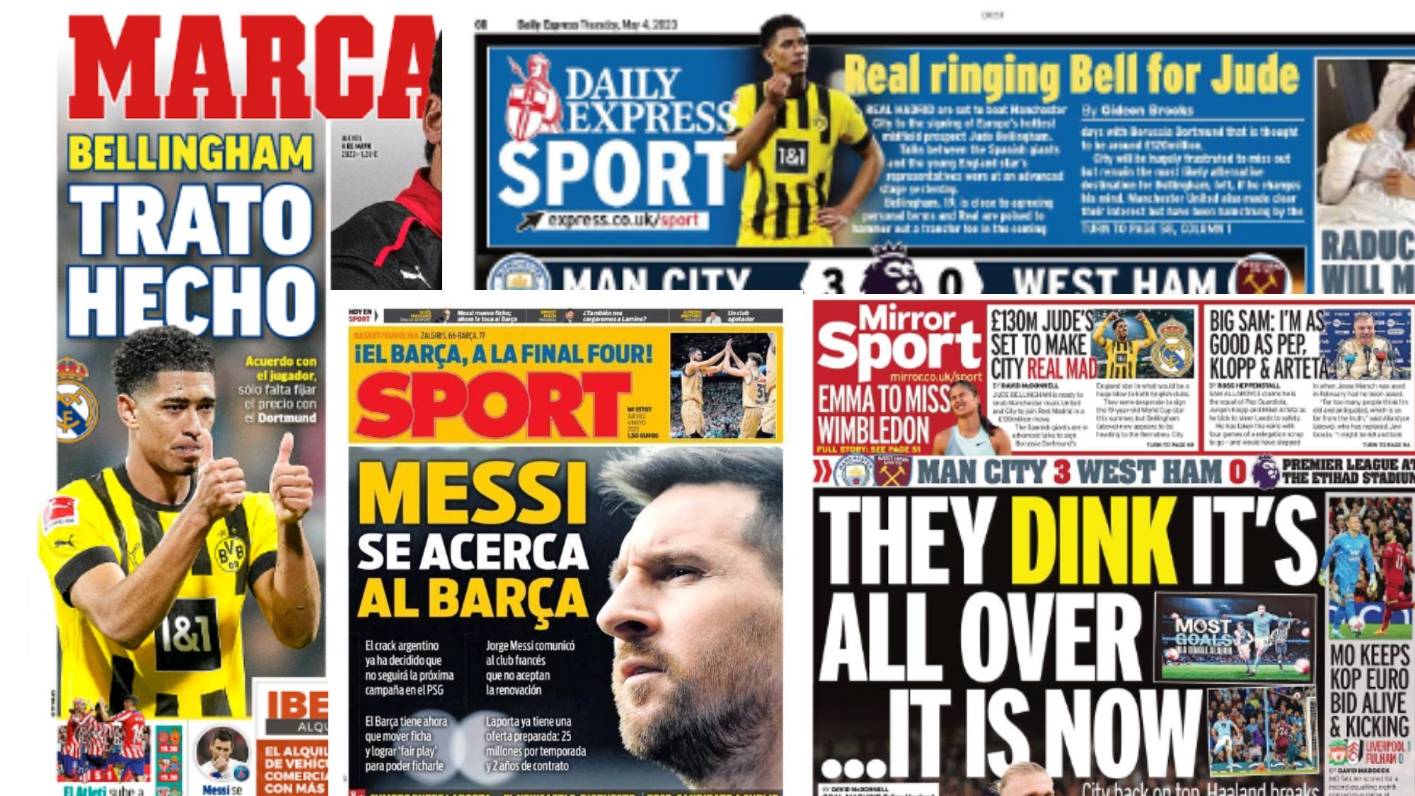 Portadas de hoy de la prensa deportiva
