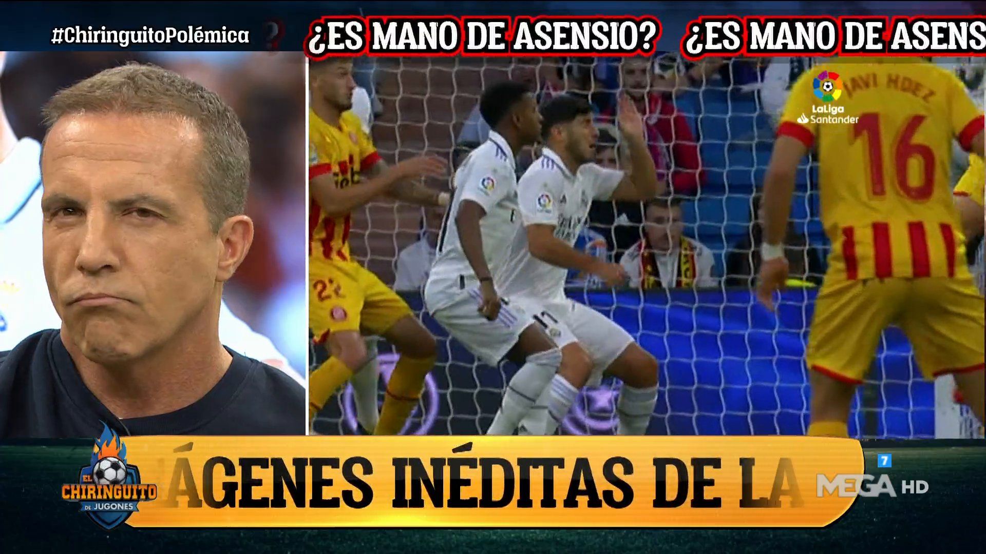 Cristóbal Soria durante 'El Chiringuito' de ayer