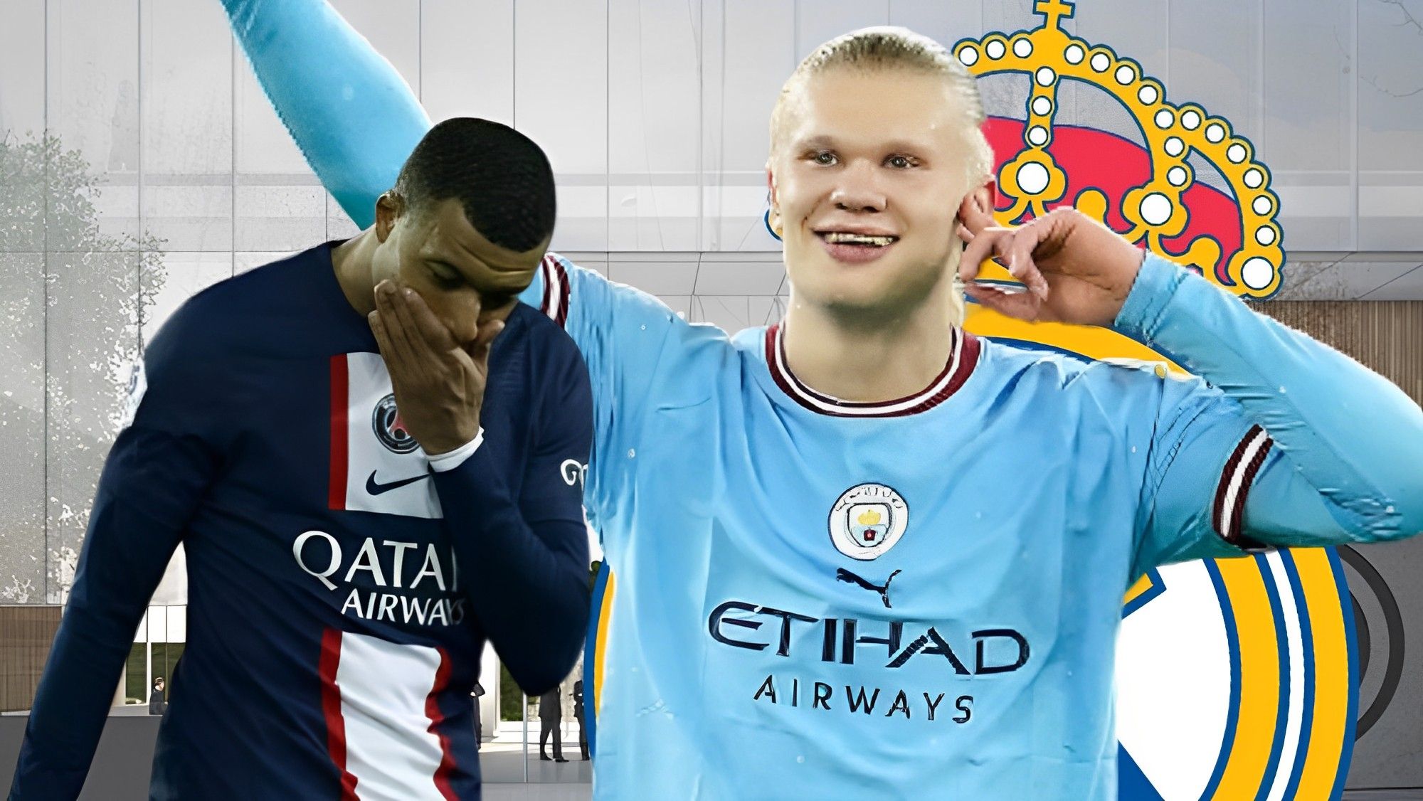 Mbappé y Haaland