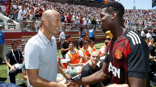 Así ha evolucionado el precio de Paul Pogba en medio de los rumores sobre el Madrid. 