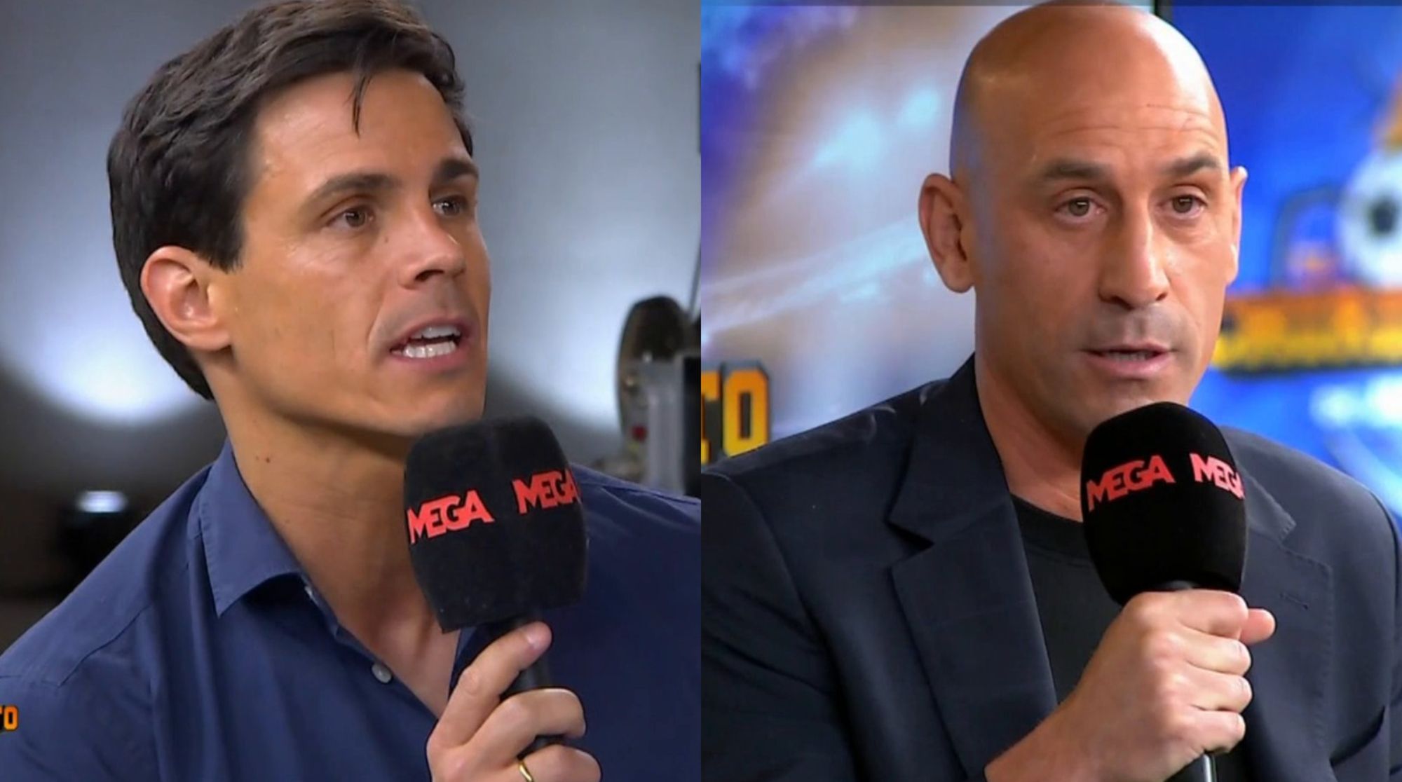 Edu Aguirre y Luis Rubiales
