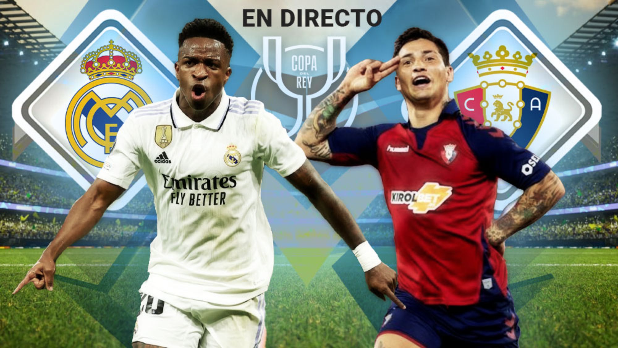 Real Madrid 21 Osasuna Rodrygo da la Copa al Rey