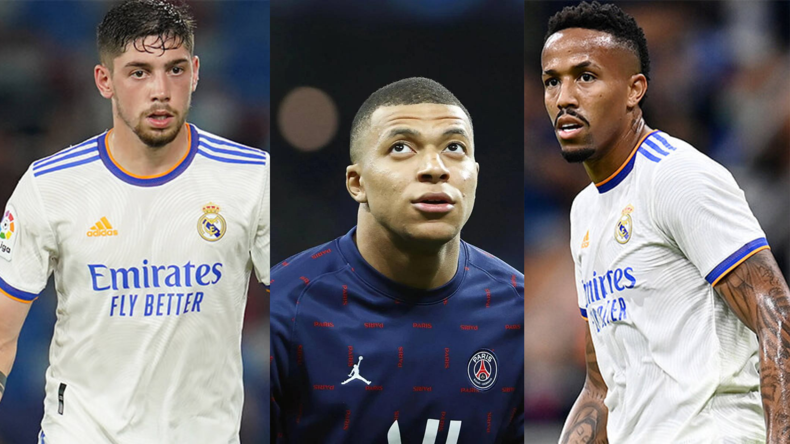Mbappé es inalcanzable, pero Militao y Fede Valverde tienen una lucha a brazo partido