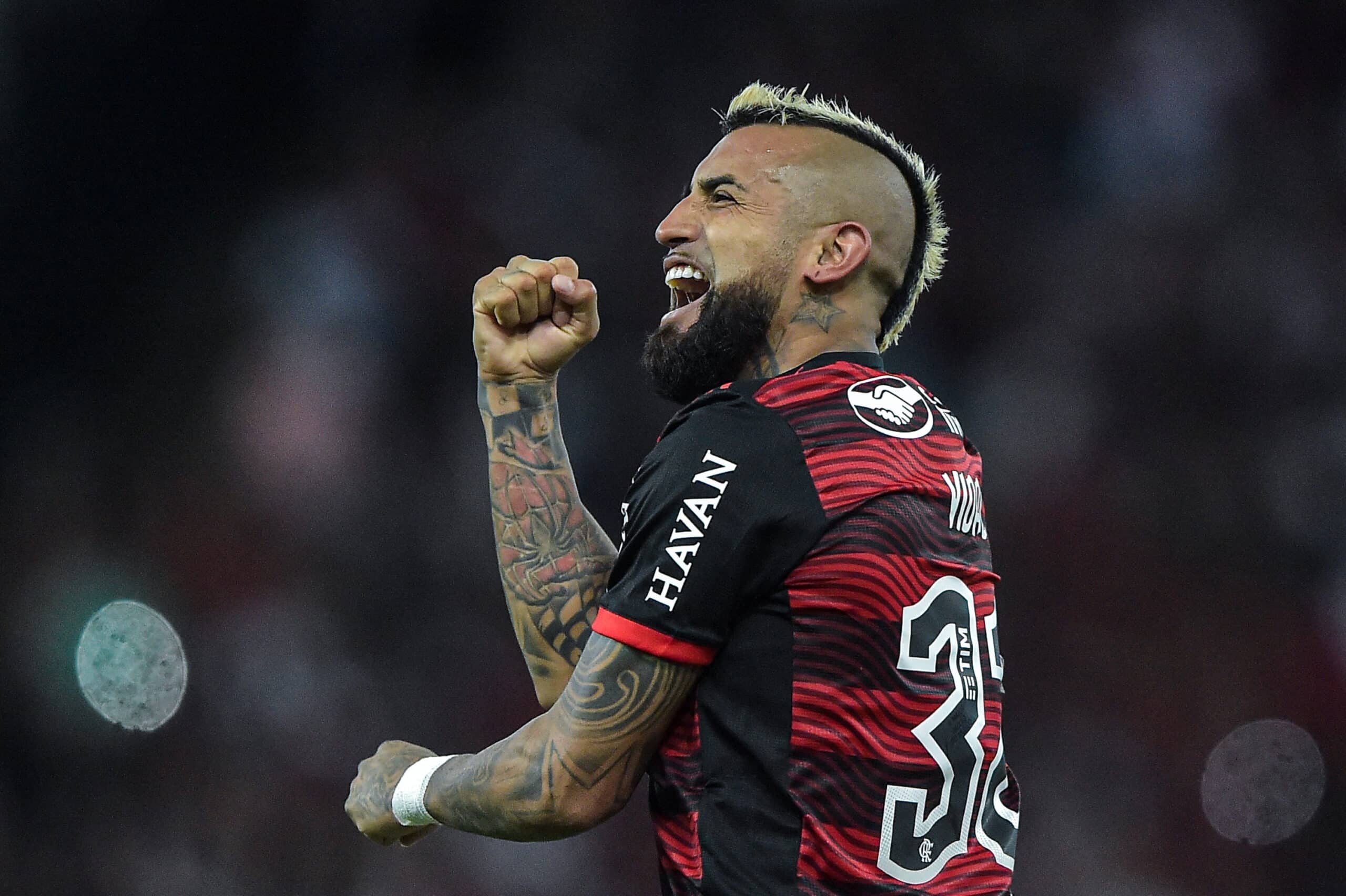 Arturo Vidal ganó la Copa Libertadores con el Flamengo