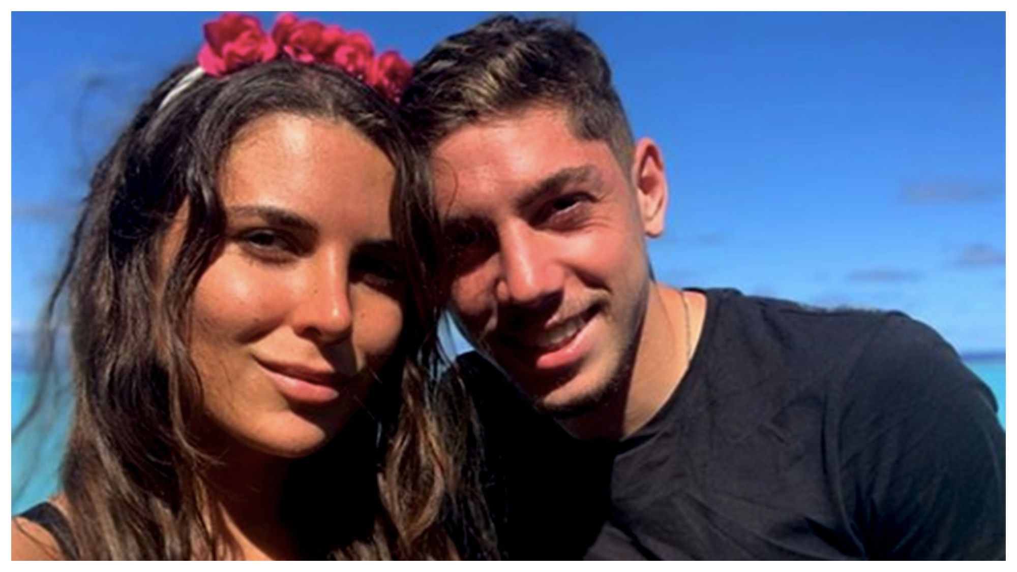 Fede Valverde y Mina Bonino
