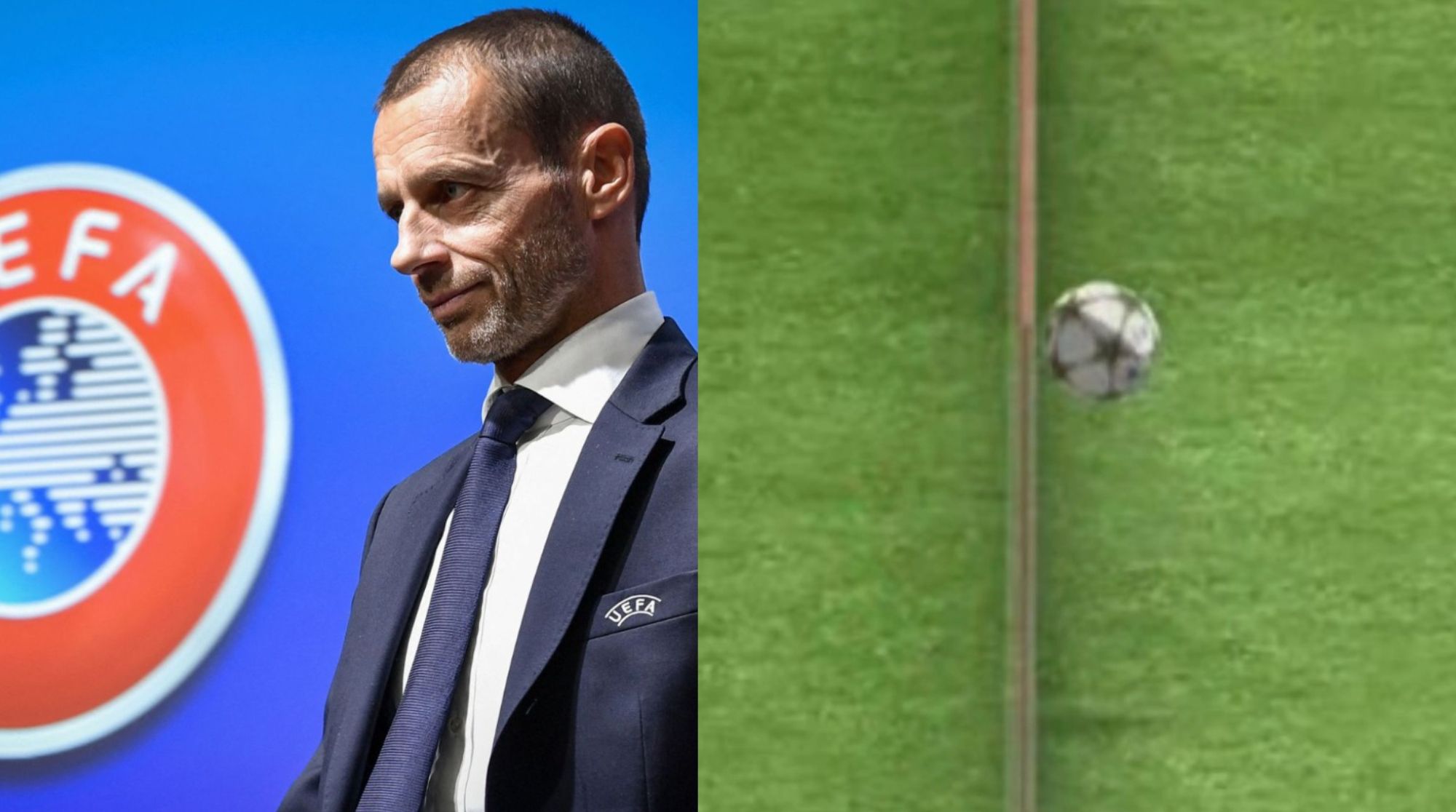 La UEFA confirma que el balón había salido antes del gol del City La UEFA confirma que el balón había salido antes del gol del City