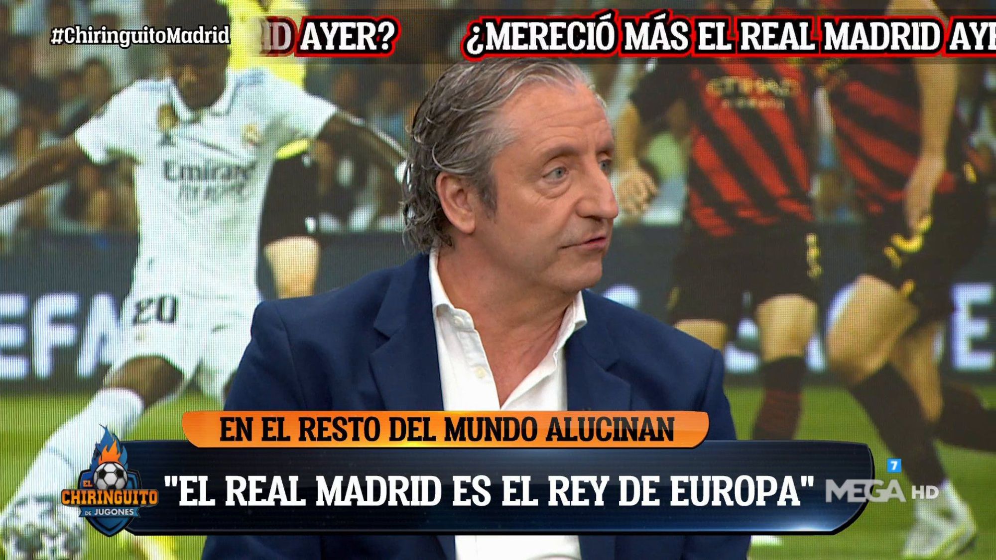 Pedrerol se la tiene jurada: “Os va a meter 4 goles el City” Pedrerol se la tiene jurada: “Os va a meter 4 goles el City”