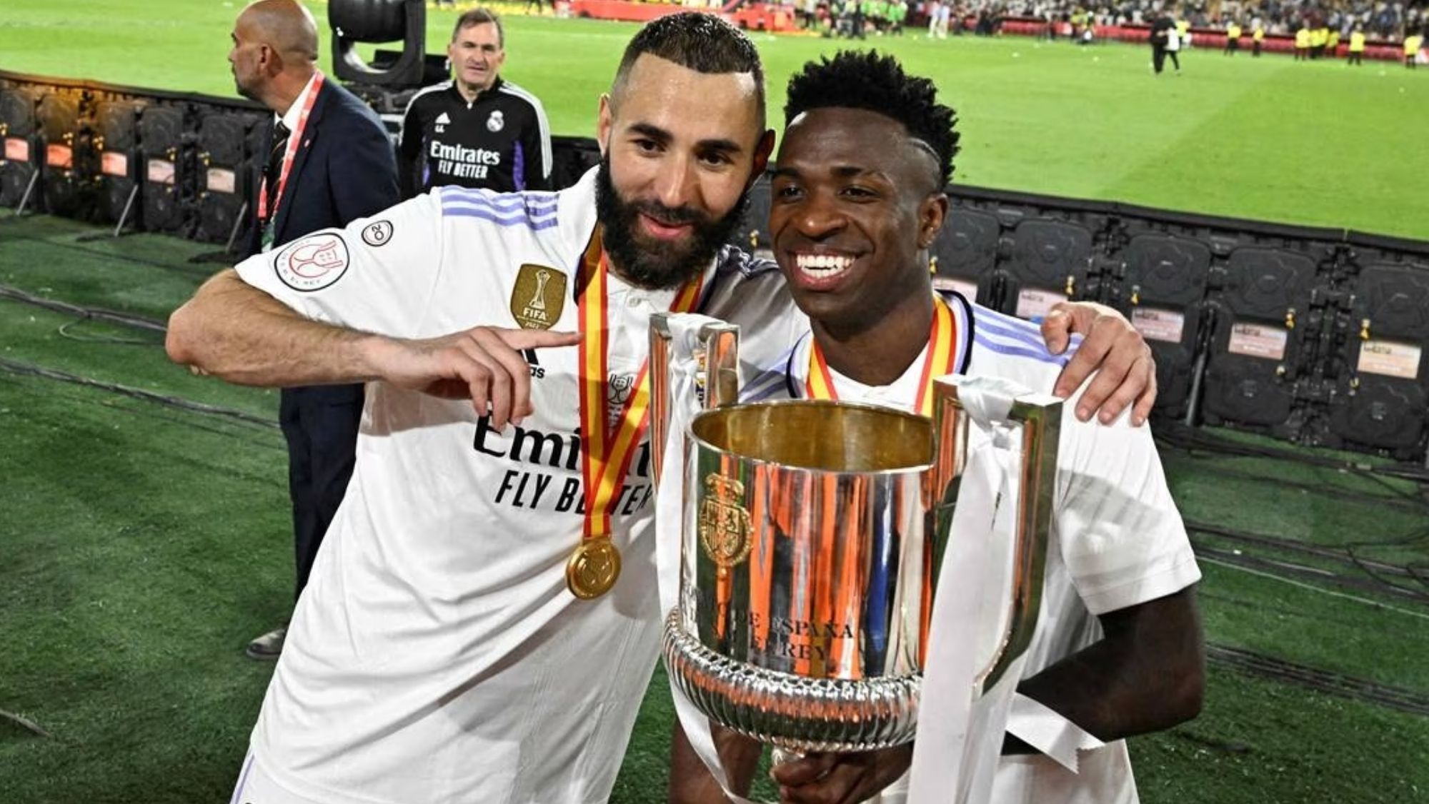 Vinicius no se esperaba la salida de Benzema