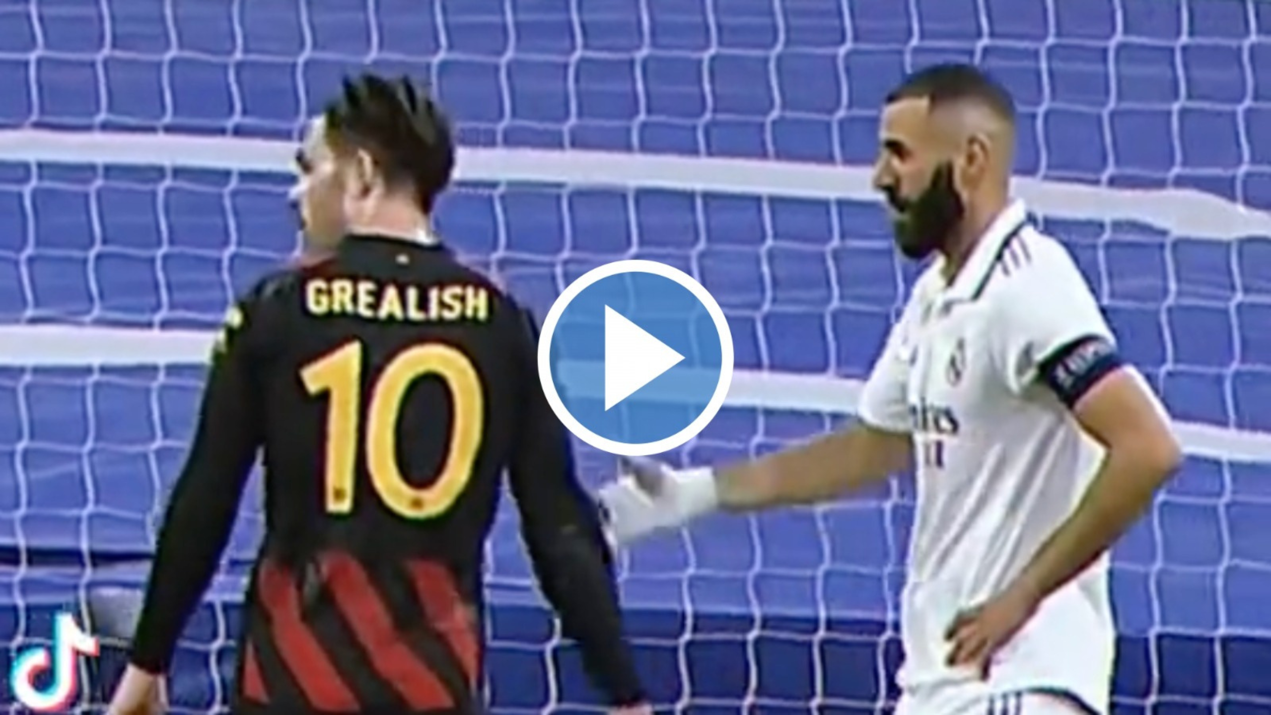Grealish y Benzema