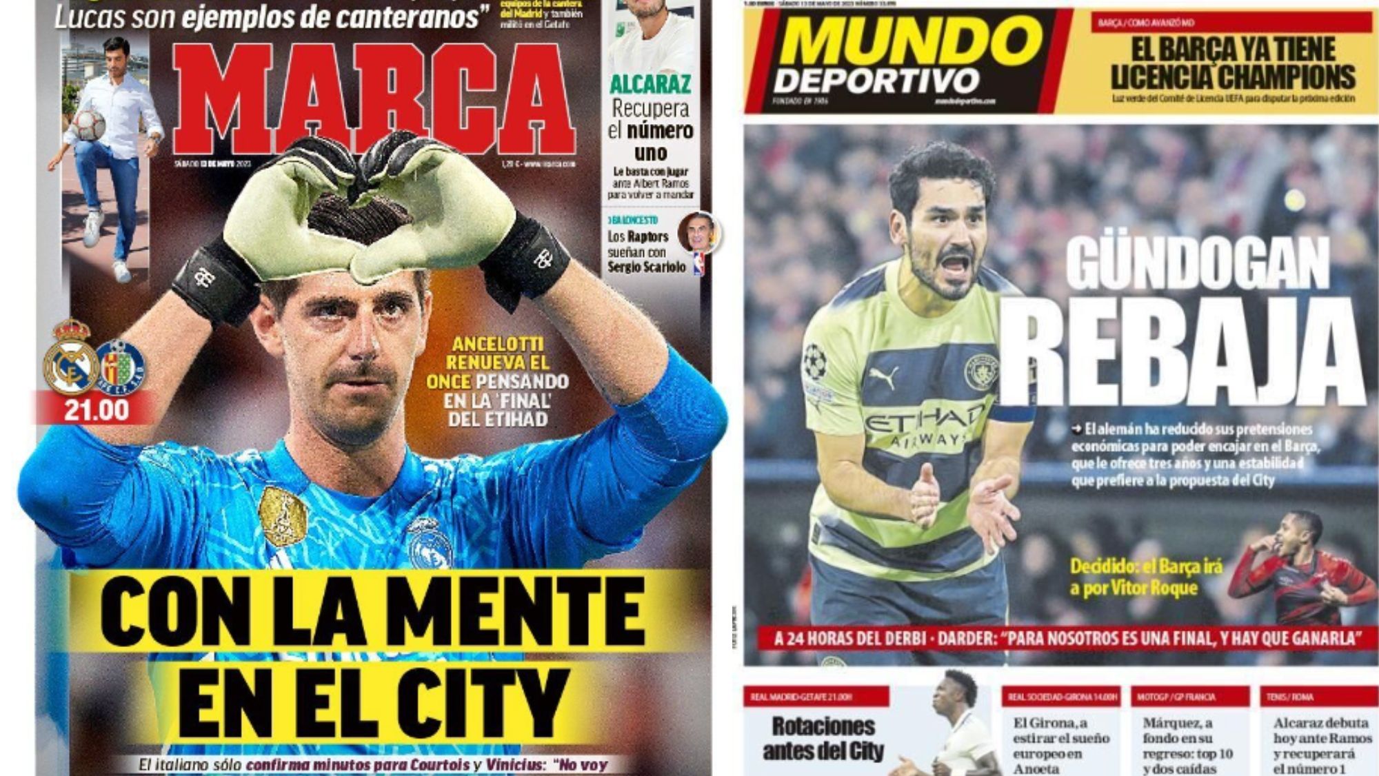 Portadas de hoy de la prensa deportiva, 13 de mayo