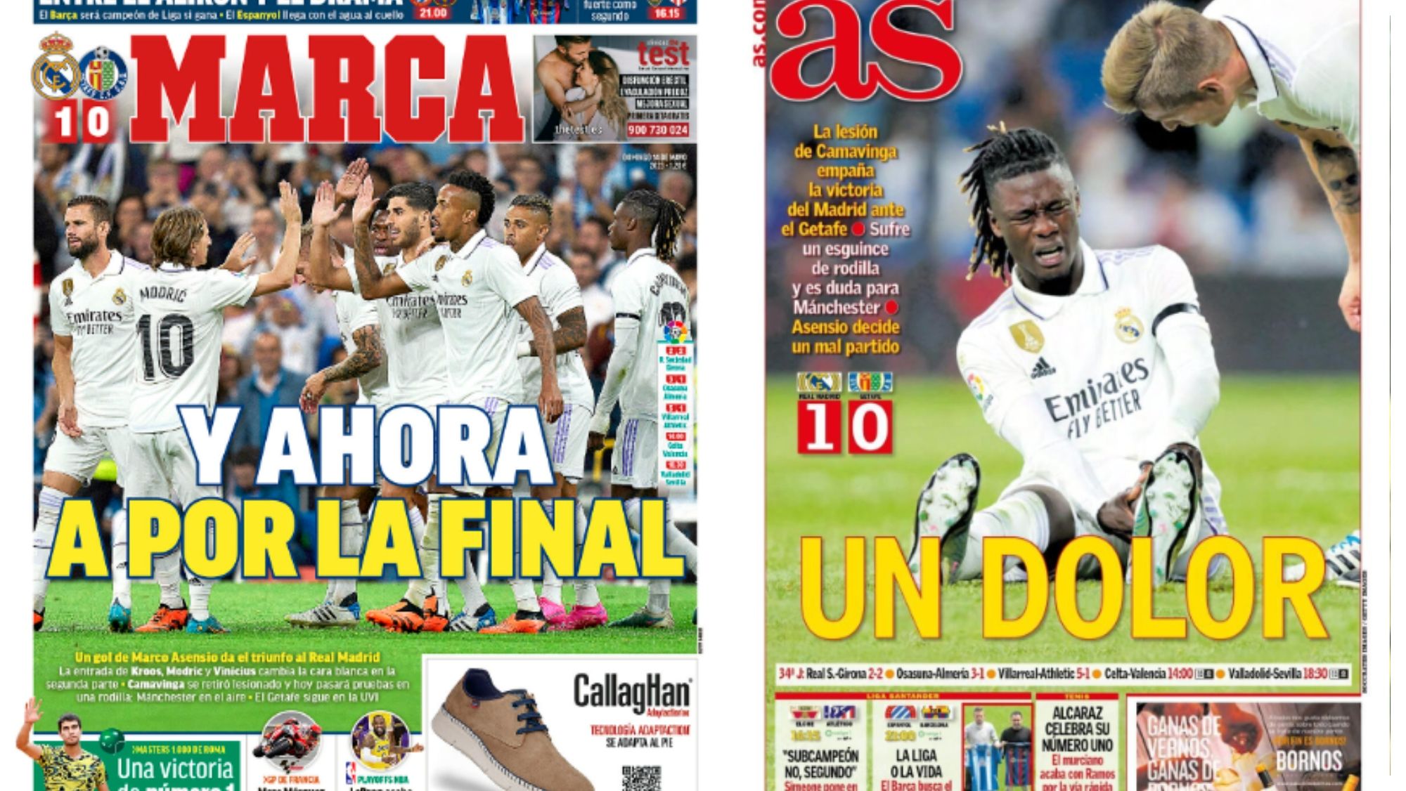 Portradas de hoy de la prensa deportiva, 14 de mayo