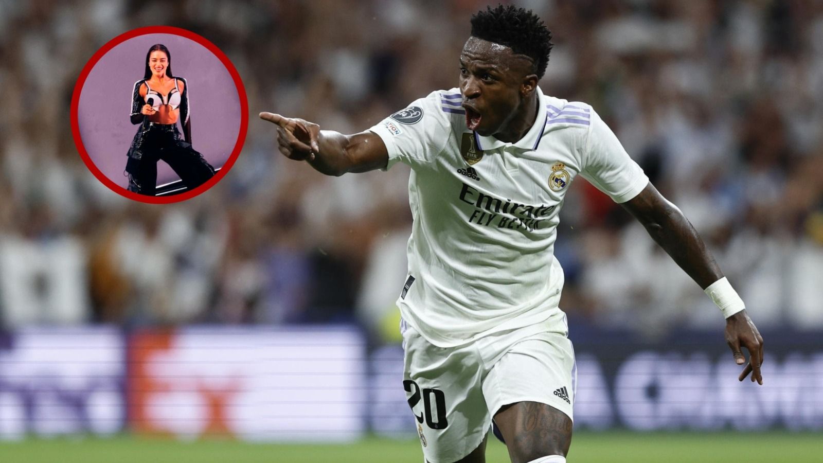 Vinicius Jr se enamoró de esta cantante de Eurovisión Vinicius Jr se enamoró de esta cantante de Eurovisión