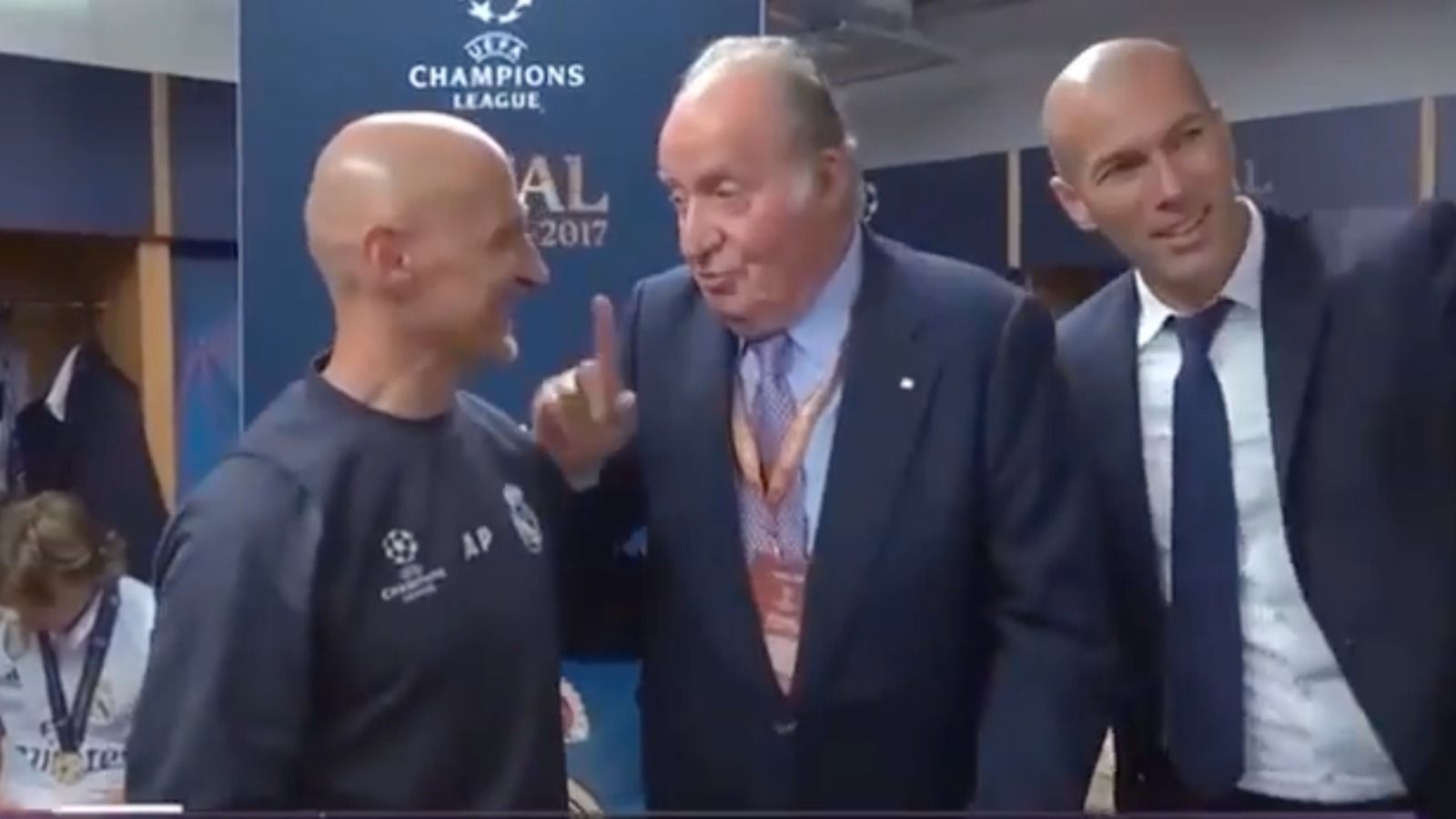 Camavinga lesionado y se viraliza un vídeo del Rey Emérito con Pintus: "Tú..."