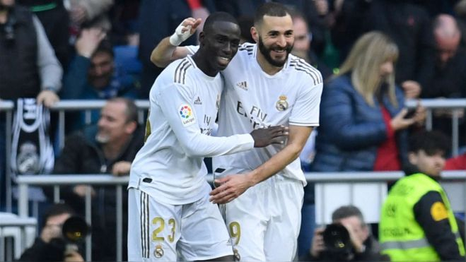 Benzema y Mendy Benzema y Mendy