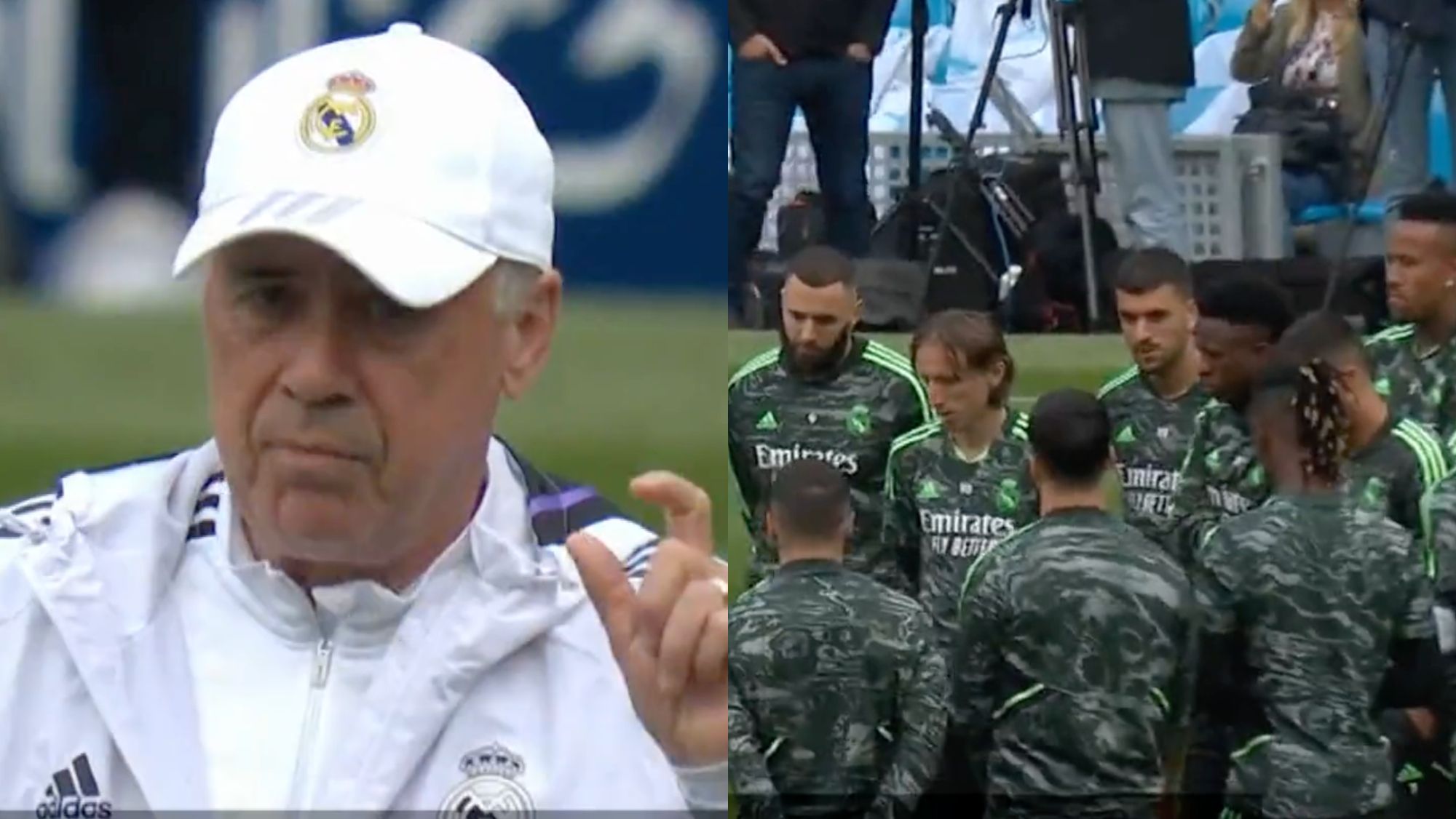 Descifran la última charla de Ancelotti antes del partido: "Ellos nos han hecho s..." Descifran la última charla de Ancelotti antes del partido: "Ellos nos han hecho s..."