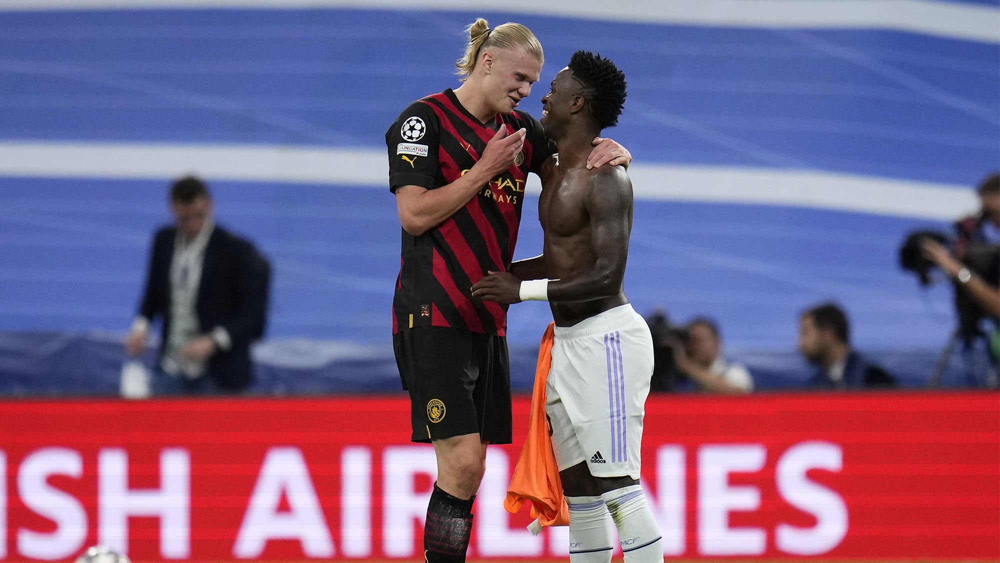 El Real Madrid-City tendrá una cuenta pendiente entre Vinicius y Haaland