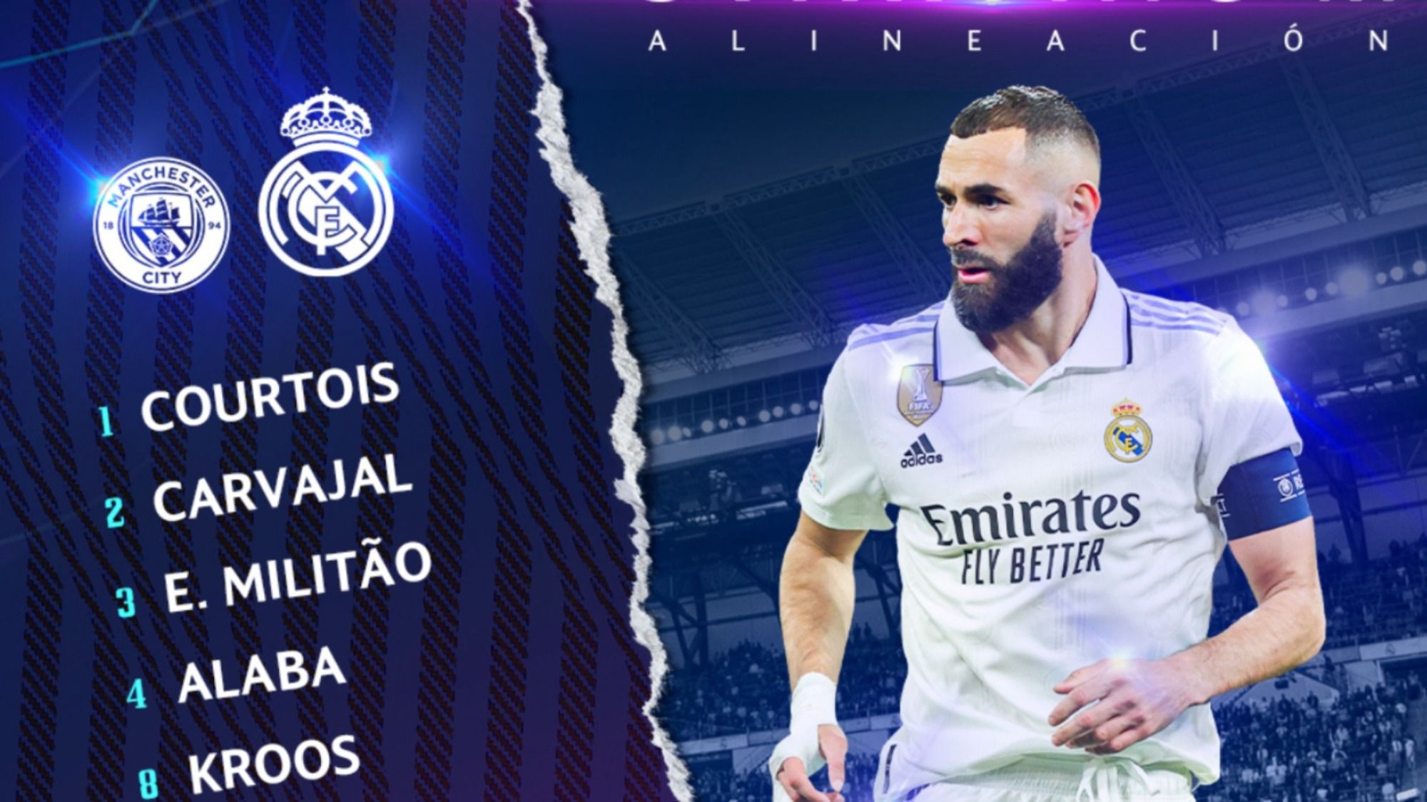 Ancelotti da la sorpresa con el once titular contra el City: Rüdiger, suplente