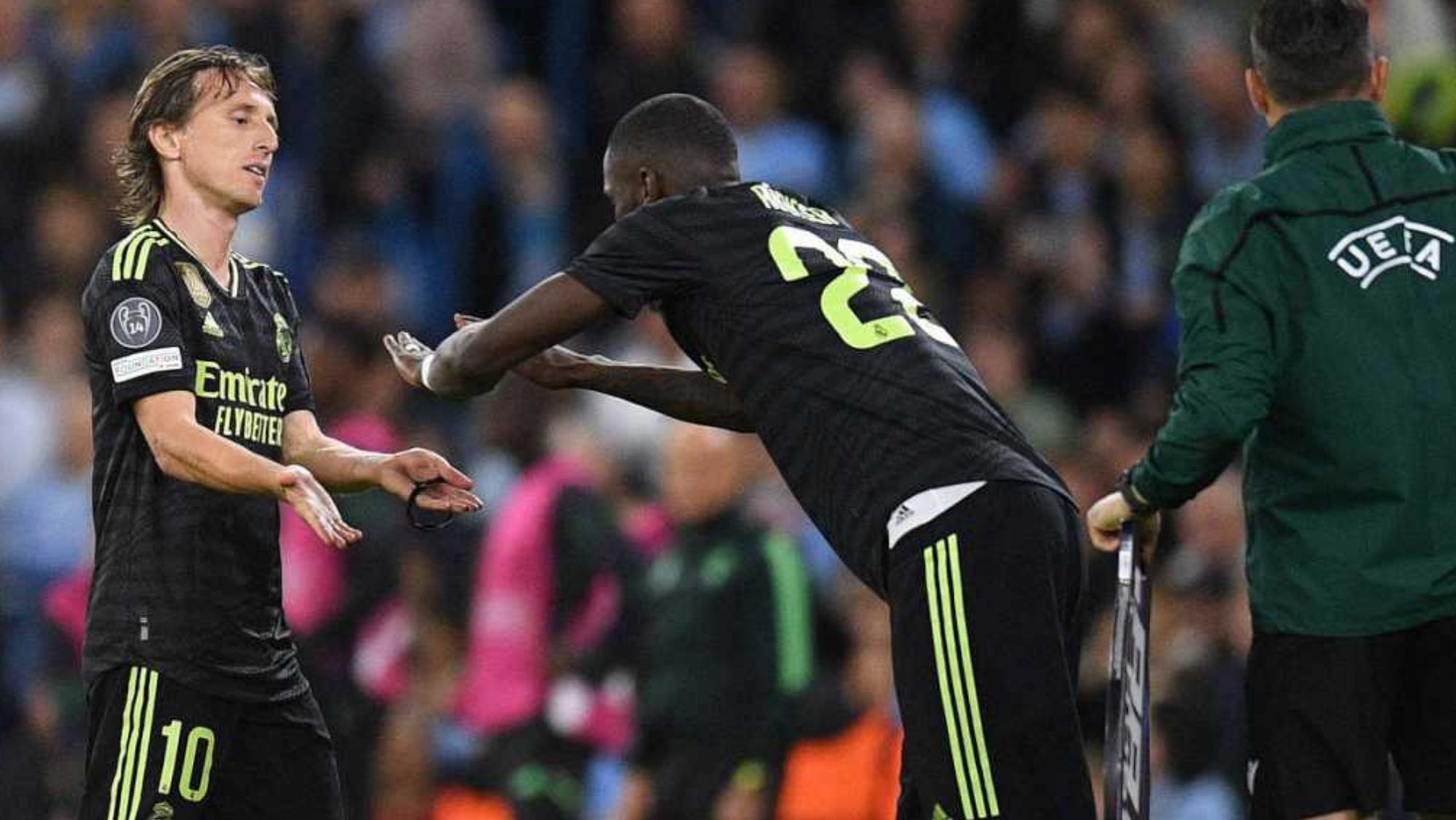 Rüdiger se fue enfadado del Etihad y hoy rompe su silencio: puro madridismo Rüdiger se fue enfadado del Etihad y hoy rompe su silencio: puro madridismo