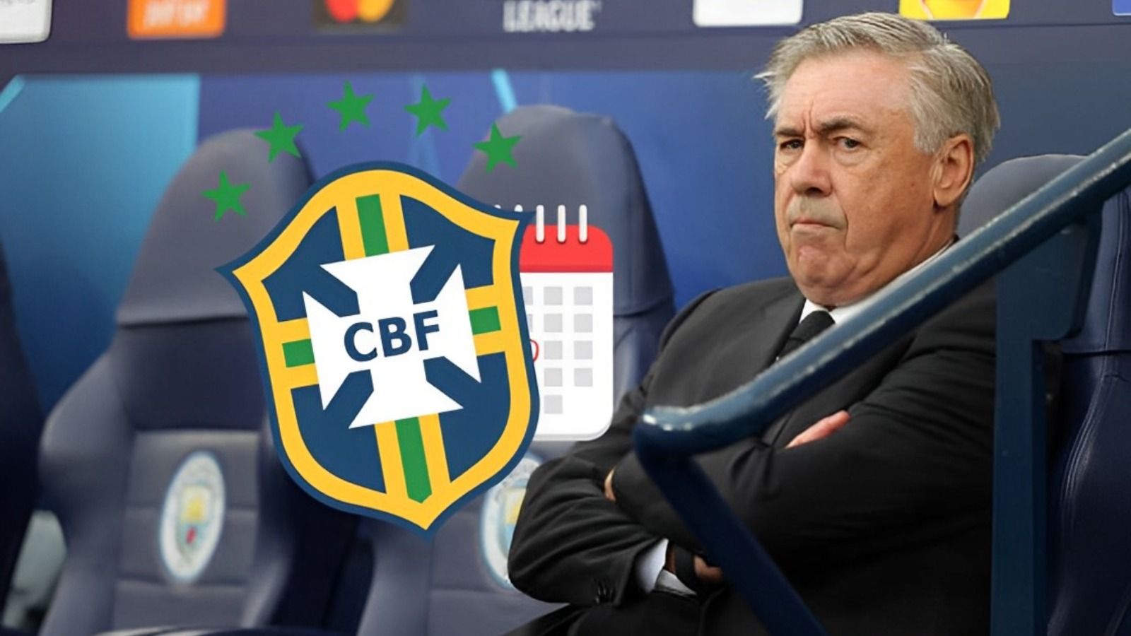 Brasil manda un ultimátum a Ancelotti, que tendrá que decidir la próxima semana Brasil manda un ultimátum a Ancelotti, que tendrá que decidir la próxima semana