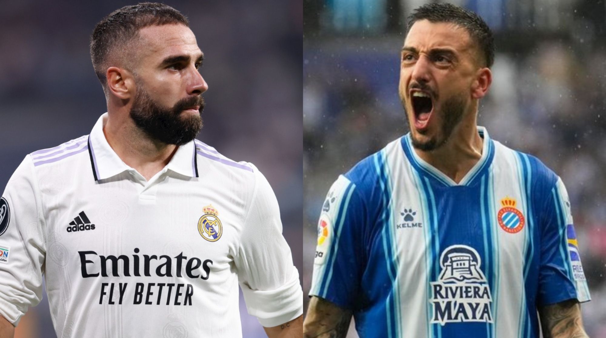 Dani Carvajal y Joselu Mato