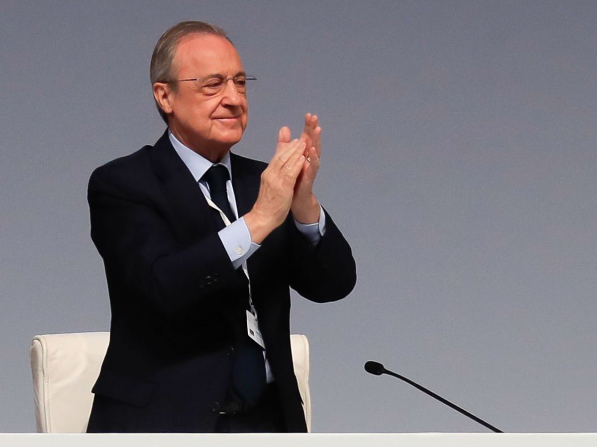 Florentino esperó a Valverde tras el partido ante el Celtic