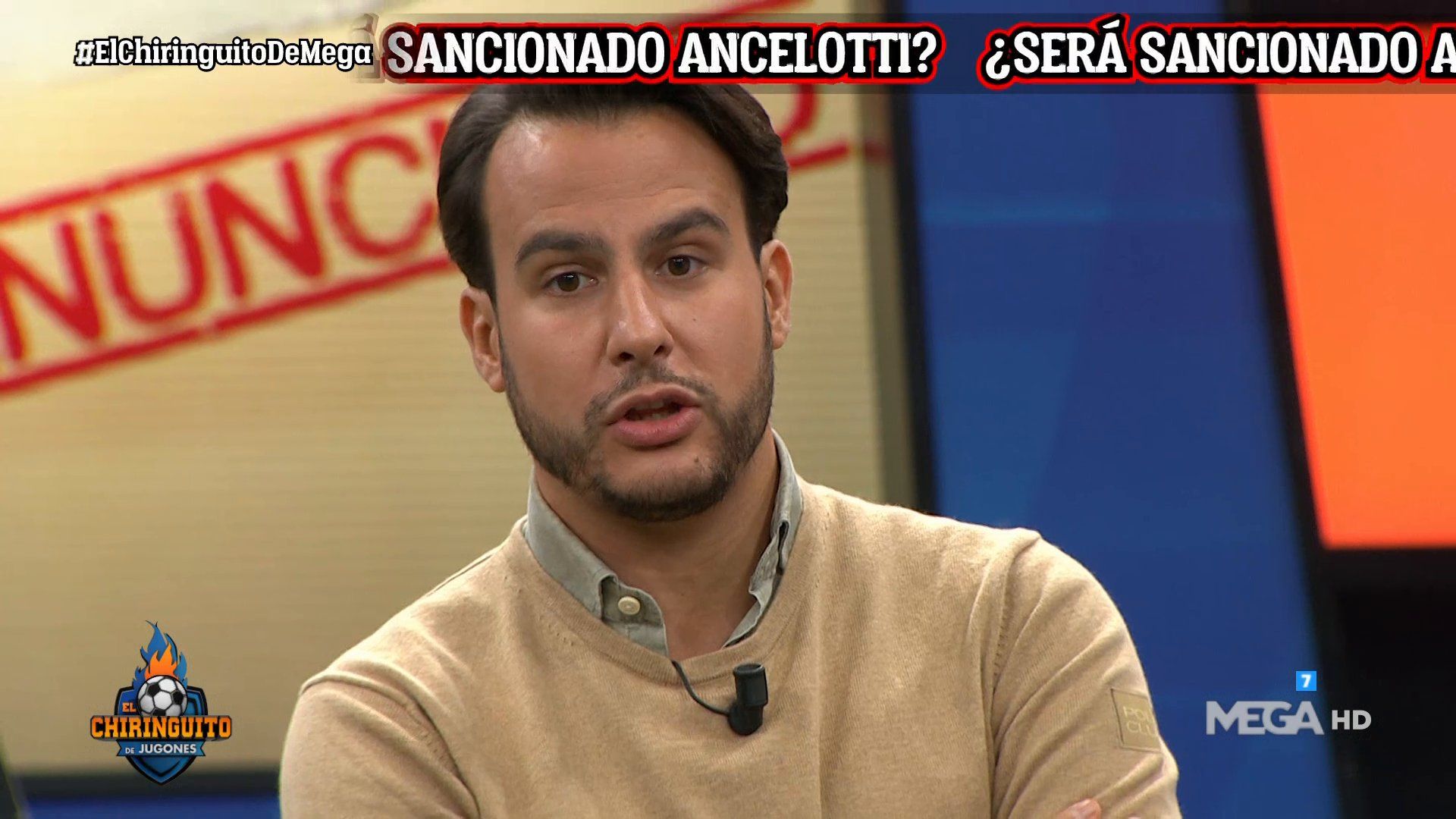 Juanfe Sanz en 'El Chiringuito'