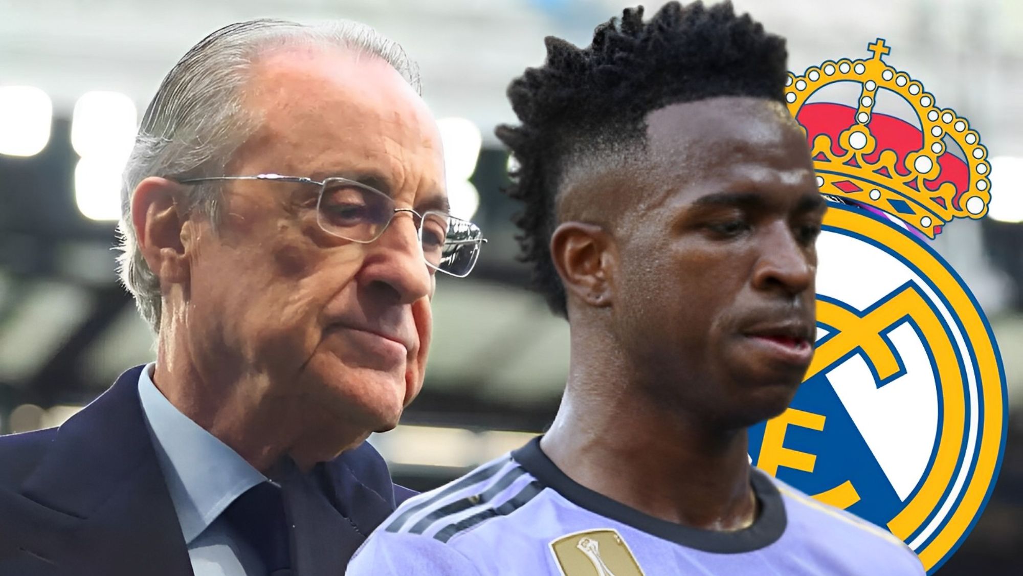 Florentino Pérez y Vinicius