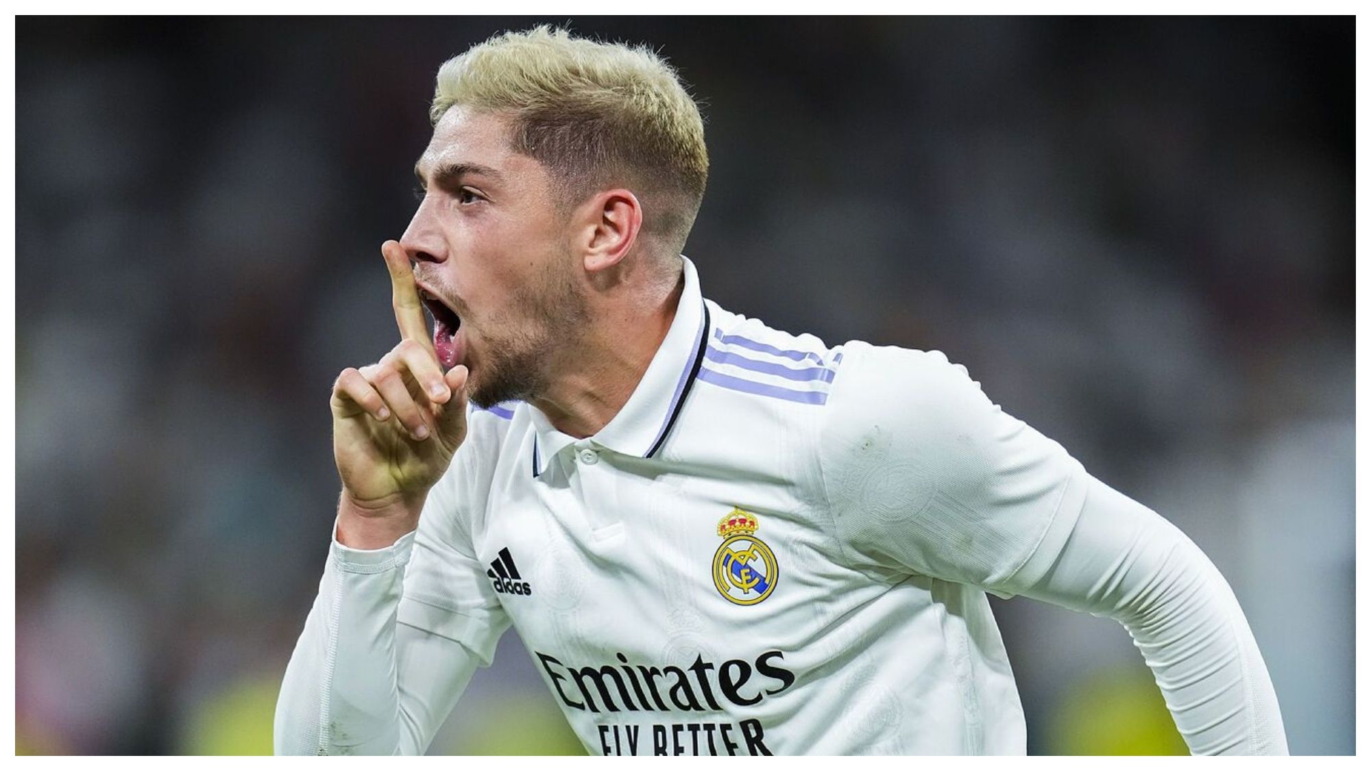 Fede Valverde con el Real Madrid