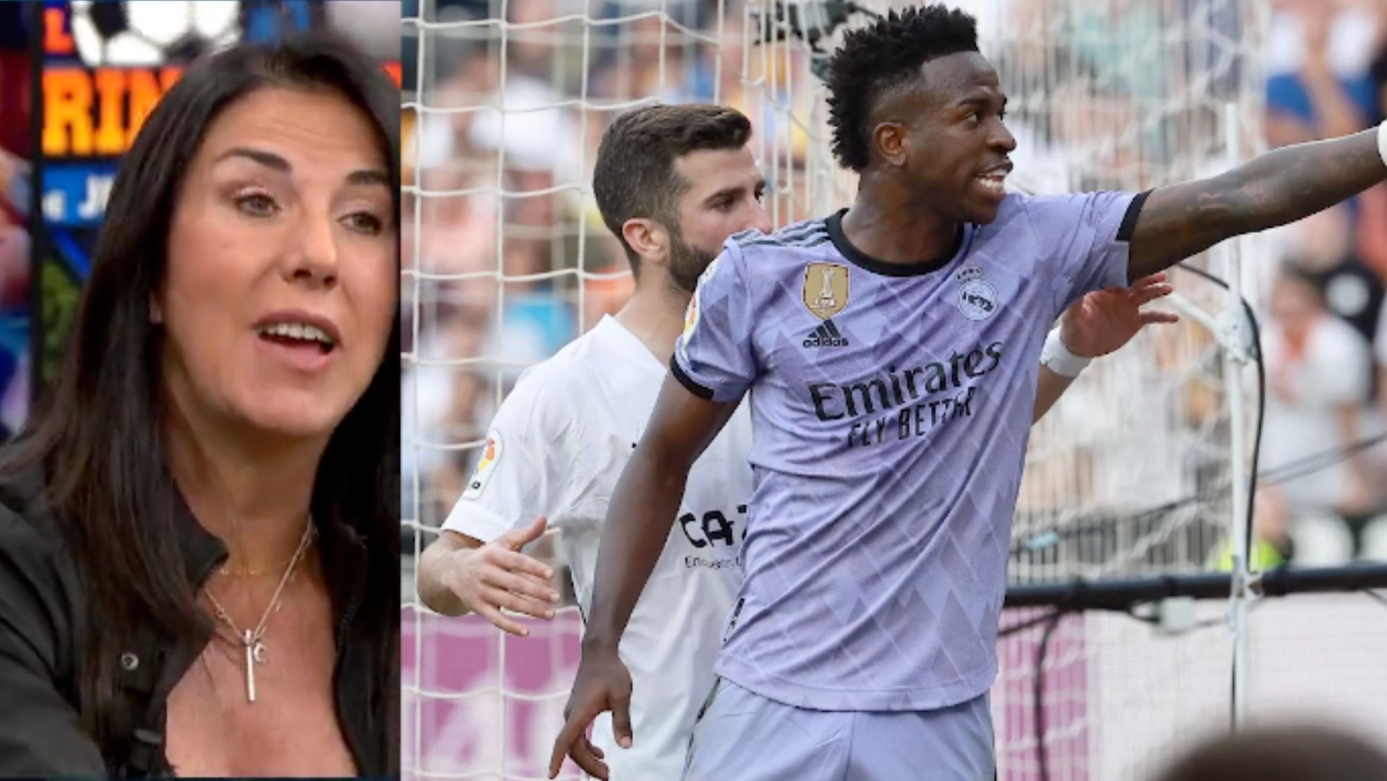 Cristina Cubero la vuelve a liar con su ataque a Vinicius: "Esto es una c..." Cristina Cubero la vuelve a liar con su ataque a Vinicius: "Esto es una c..."