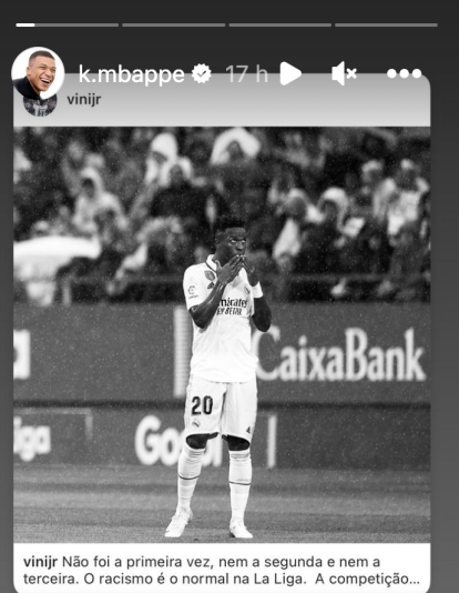 Instagram de Kylian Mbappé