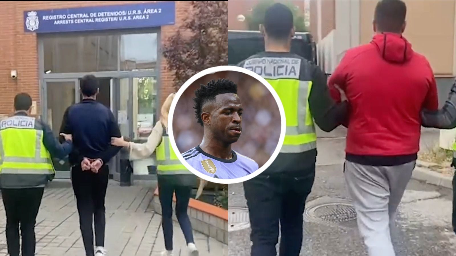 Detenidos 4 agresores por delitos de odio contra Vinicius