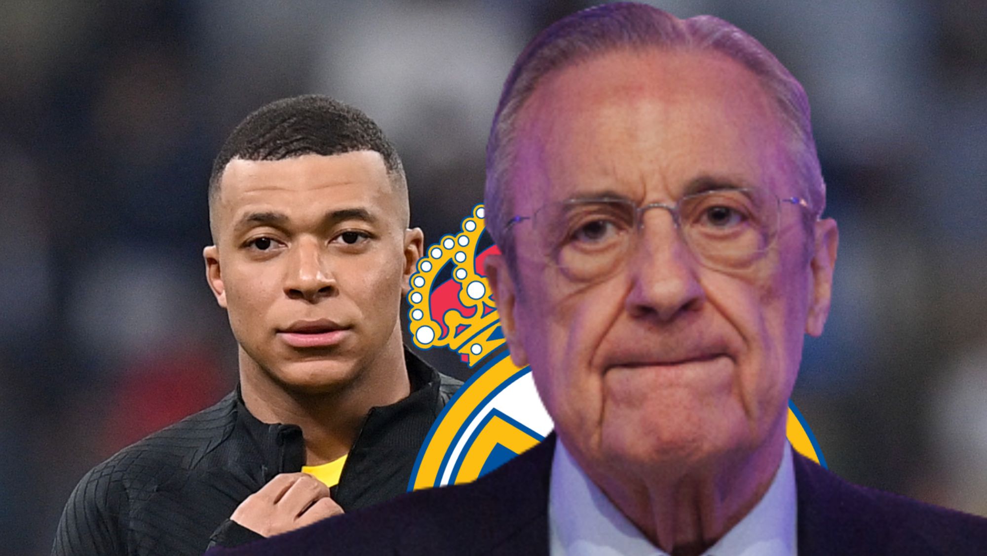 Florentino Pérez y Mbappé