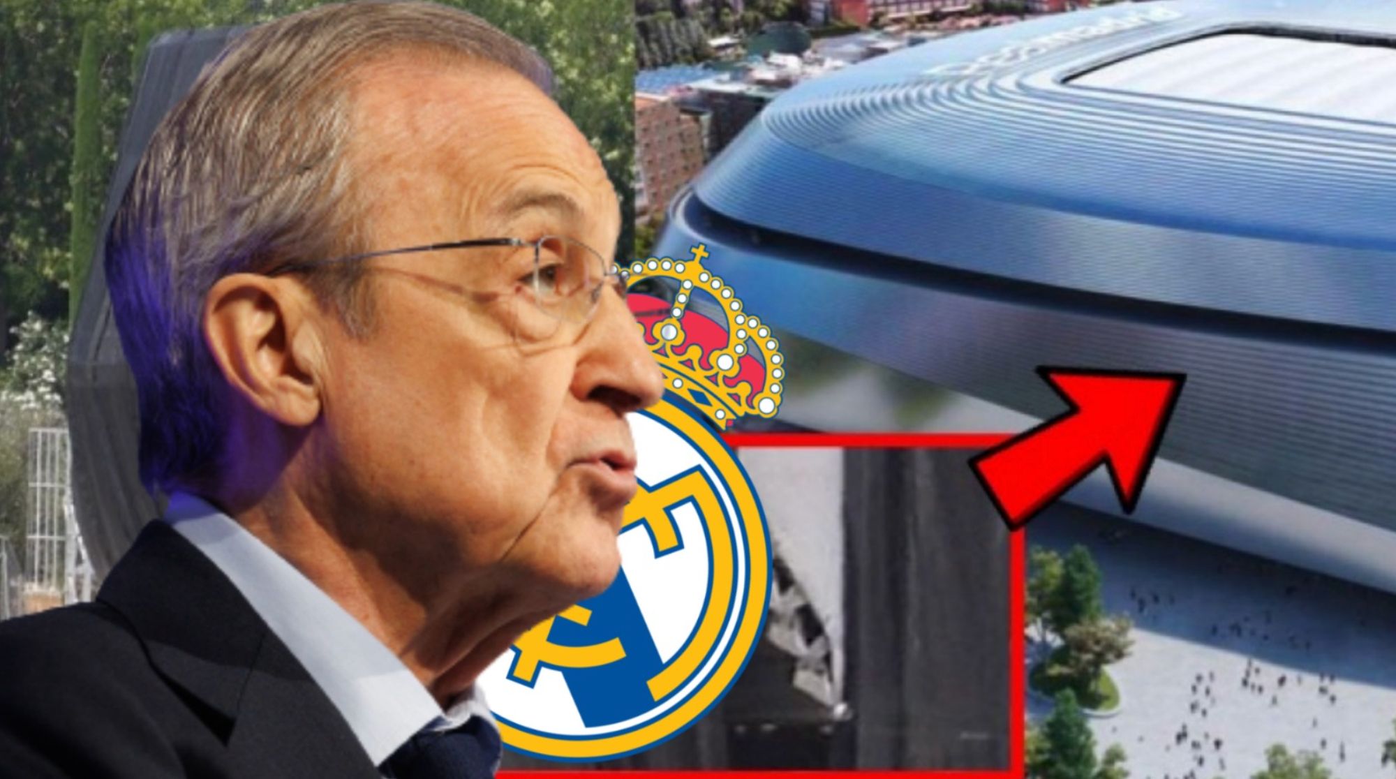 Florentino Pérez planea una reforma del nuevo Bernabéu