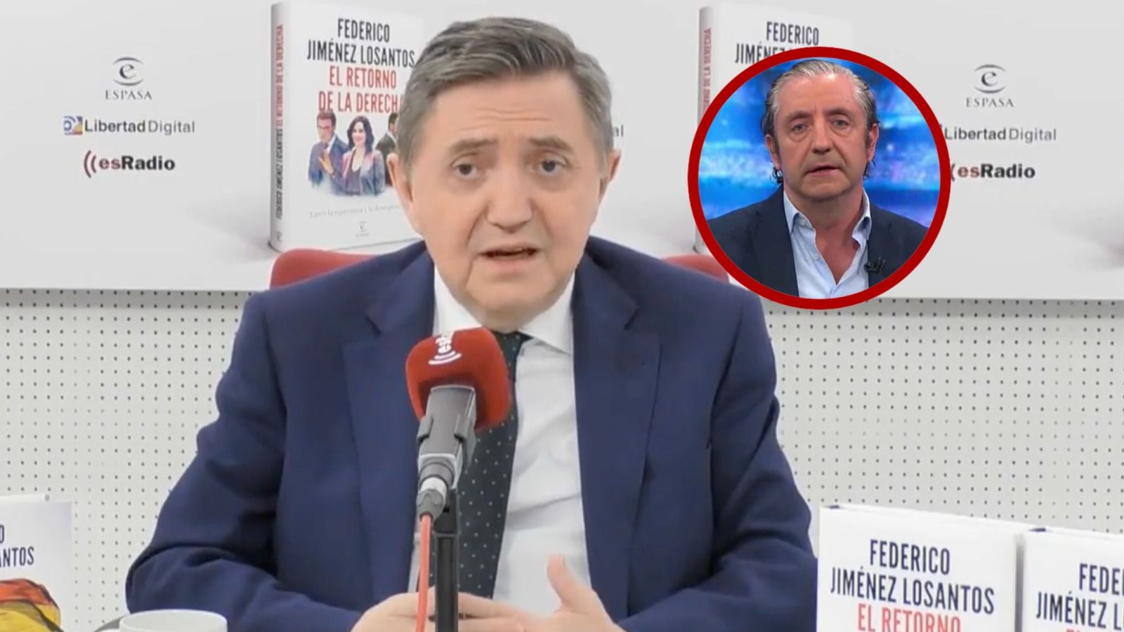 Jiménez Losantos estalla contra Pedrerol por su campaña contra Vinicius: "Maldito..."