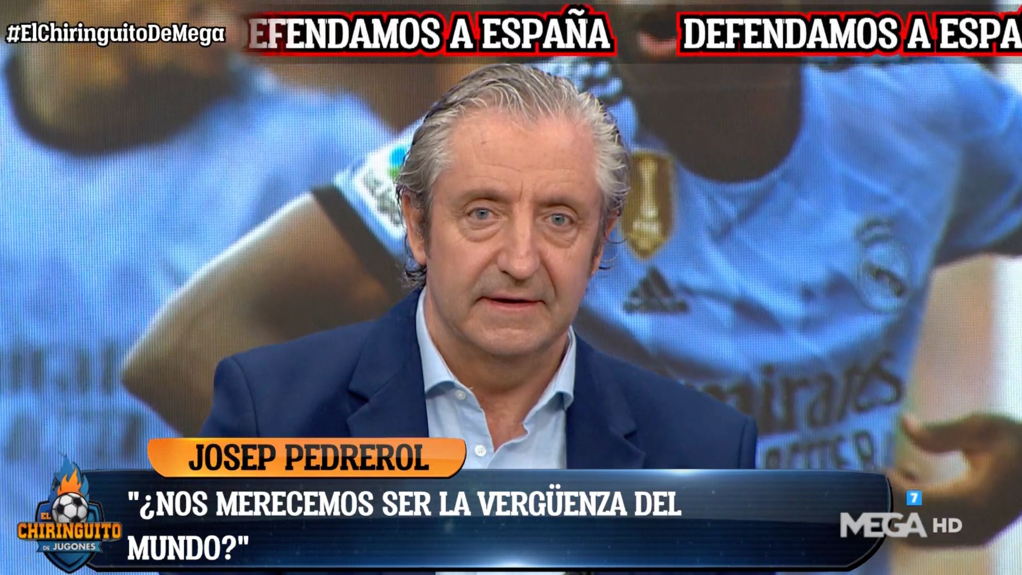 Josep Pedrerol, presentador de El Chiringuito